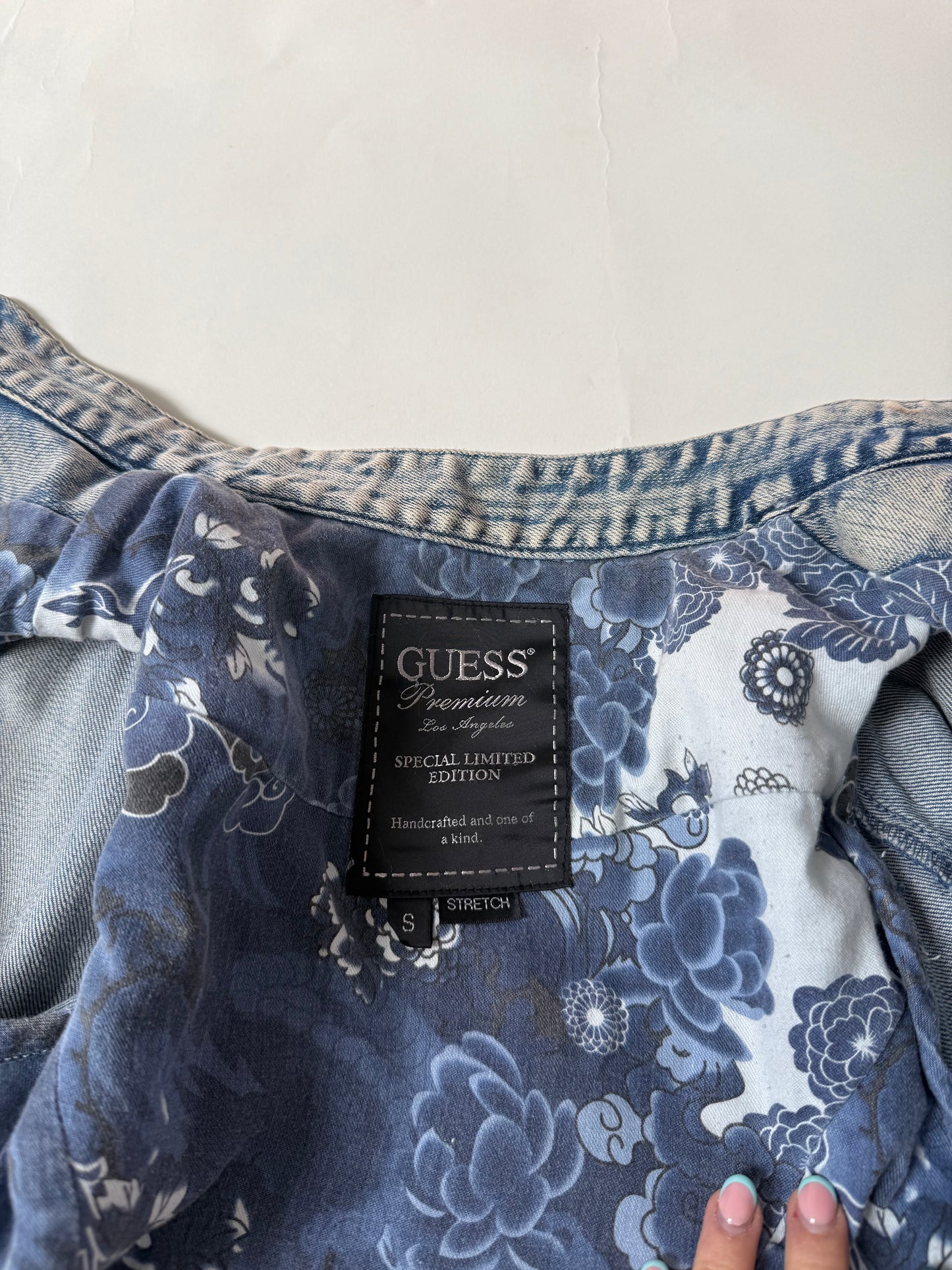 Guess Denim Military Jacket (S)