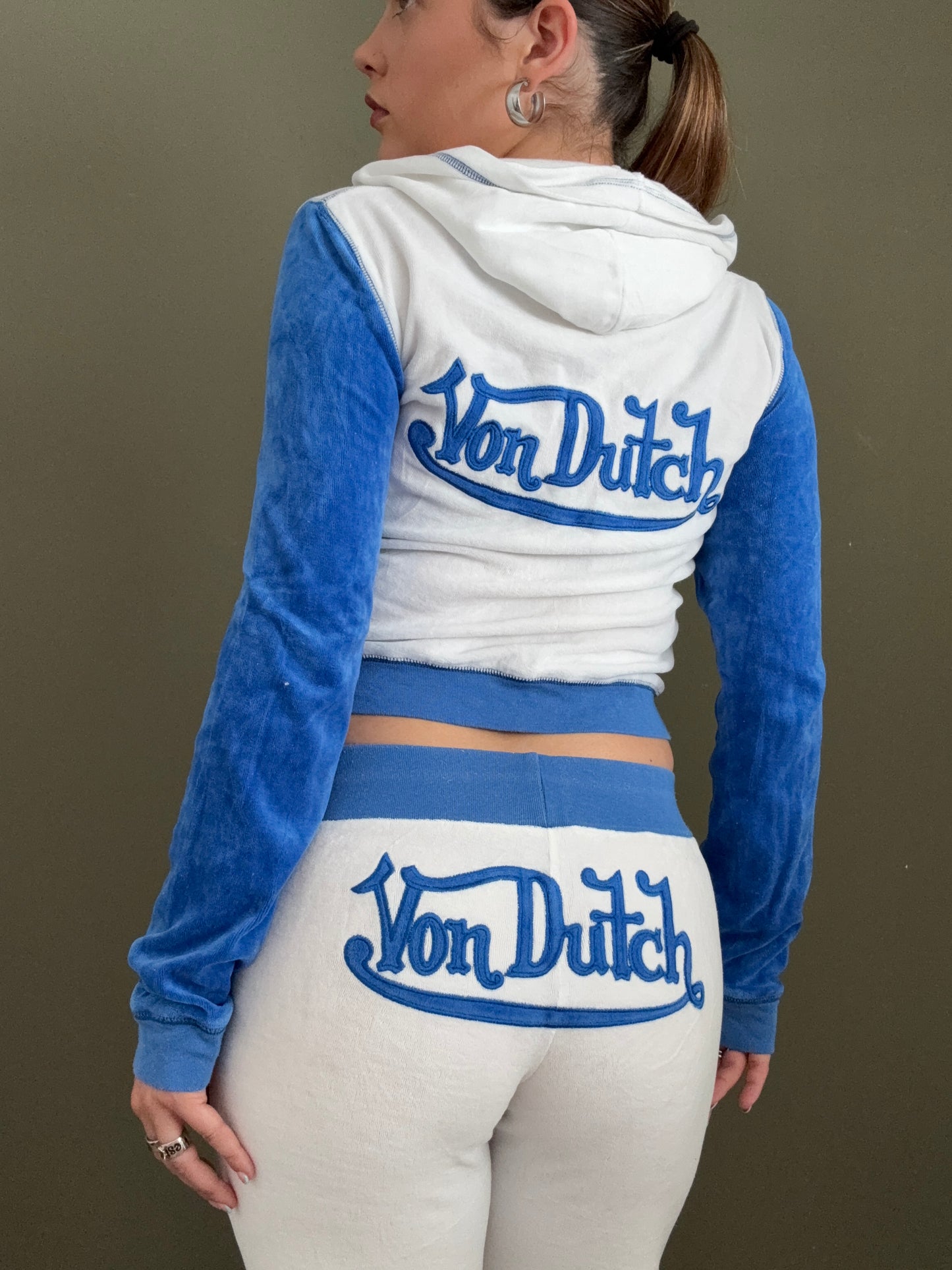 VonDutch Velour Tracksuit (S/M)
