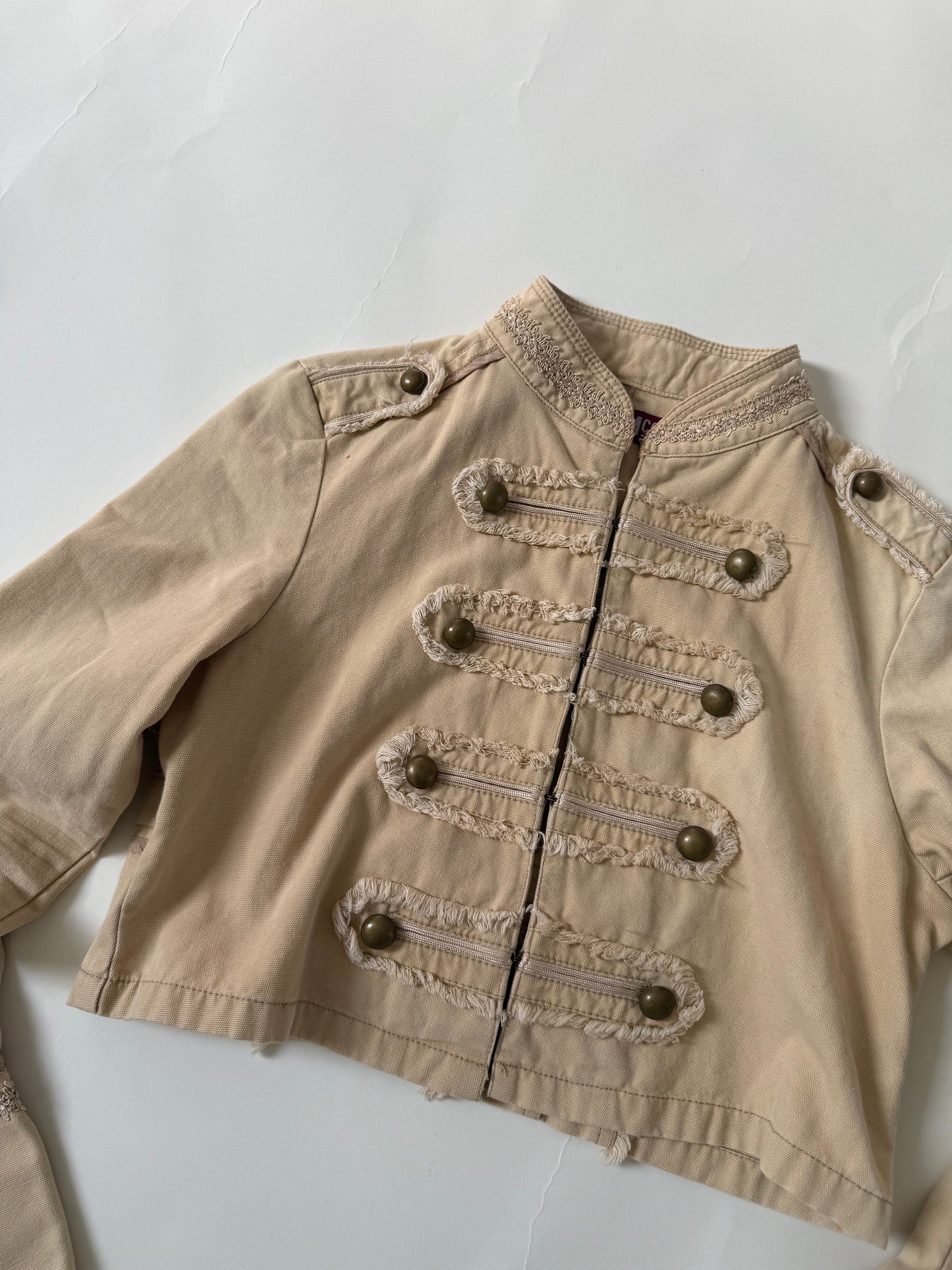 Cropped Military Jacket (UK12)