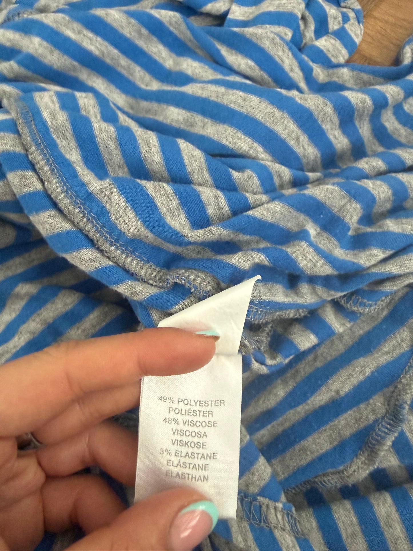 Y2K Striped Mini Dress