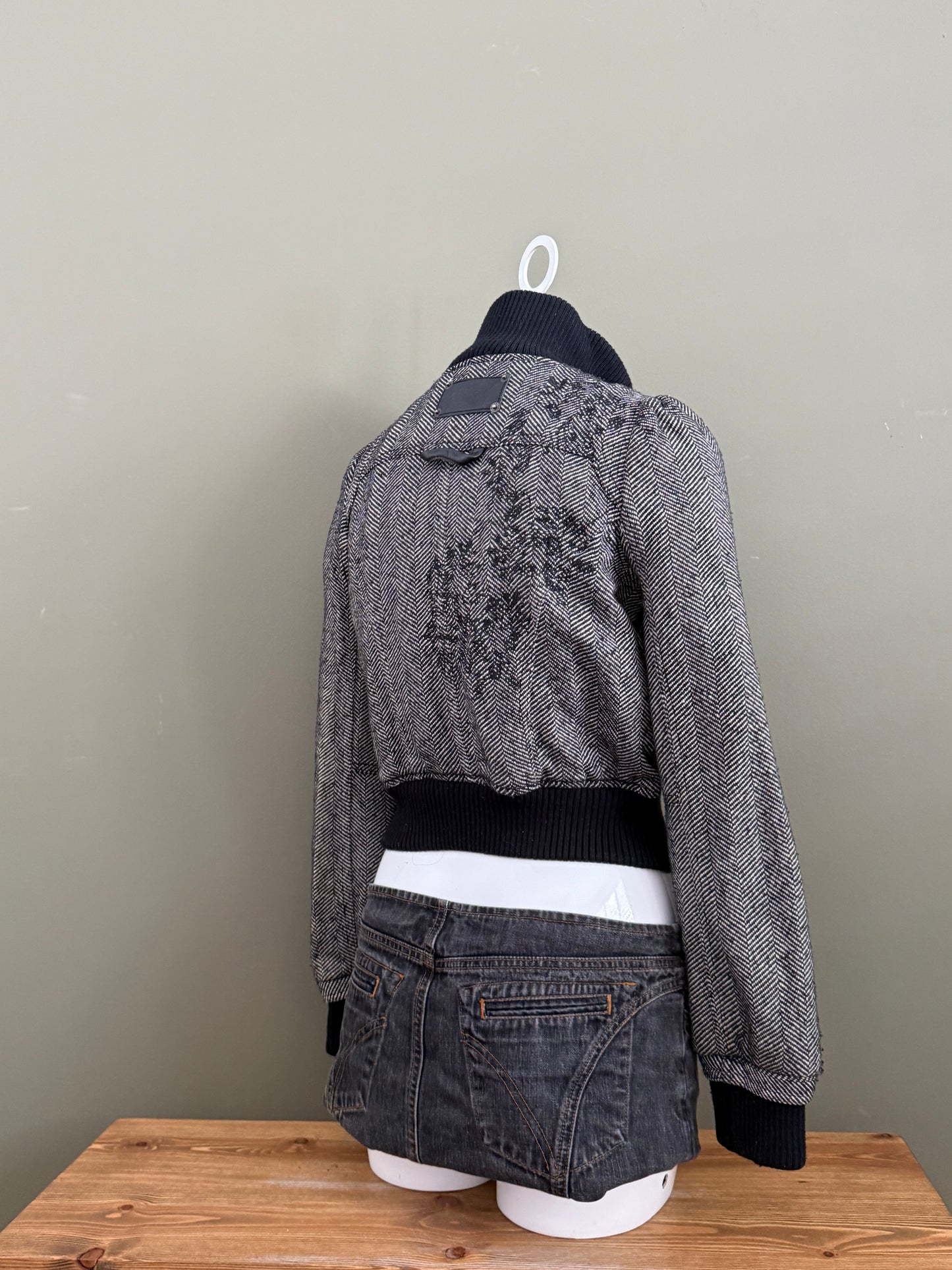 Y2K Bomber Jacket (UK10)
