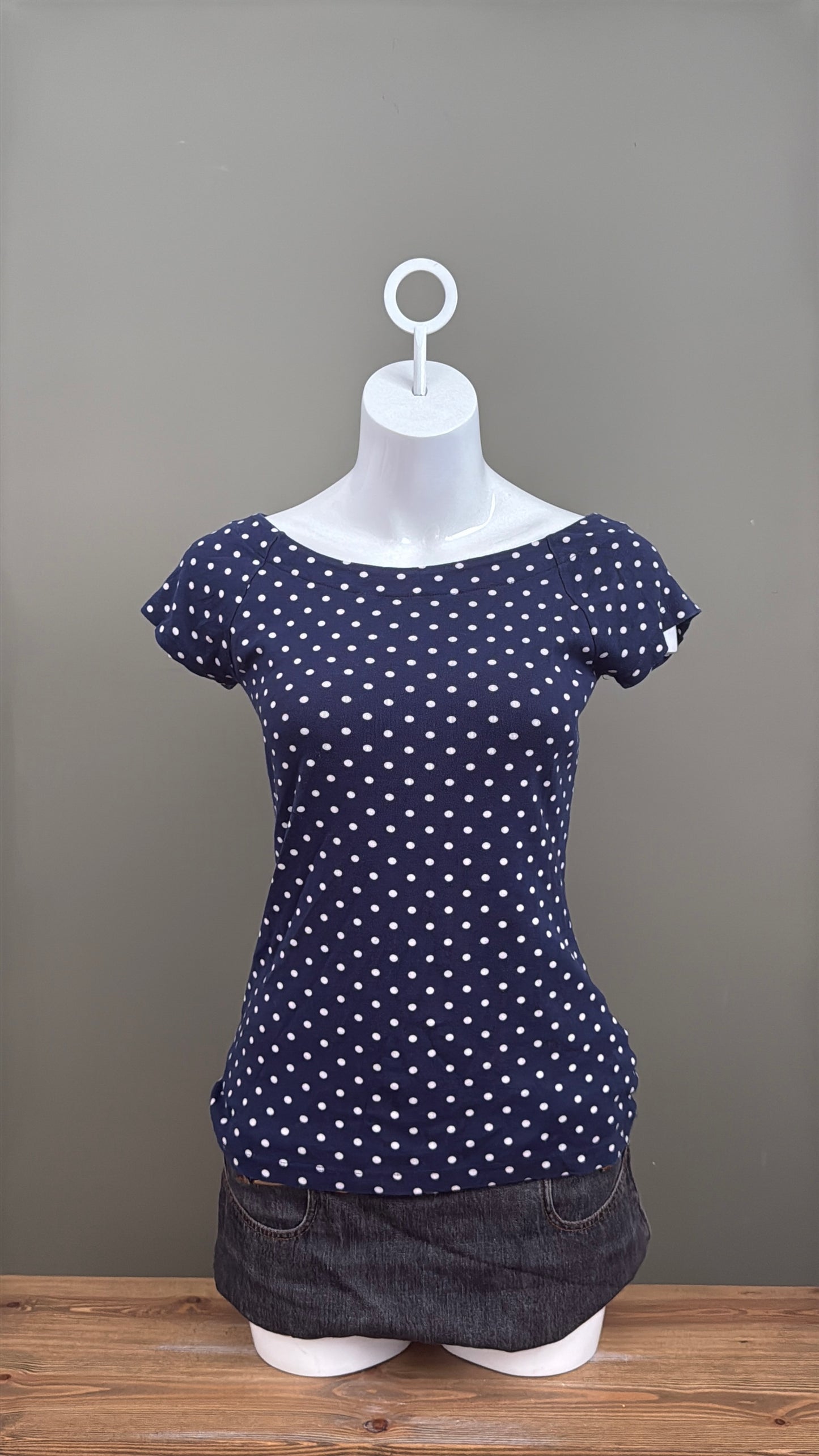 Ralph Lauren Polka Dot Top (S)