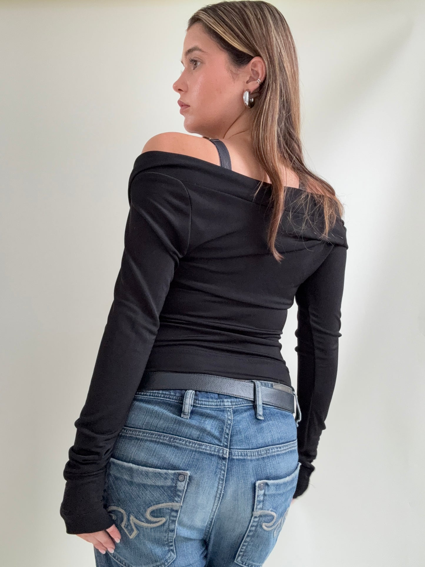 Allsaints Mesh Slinky Top (S)
