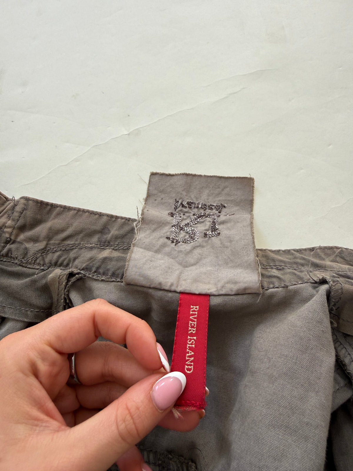 Y2K Cropped Camo Jacket (M)