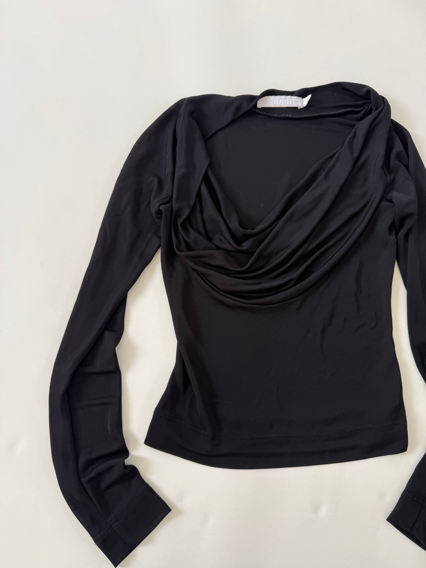 Allsaints Mesh Slinky Top (S)