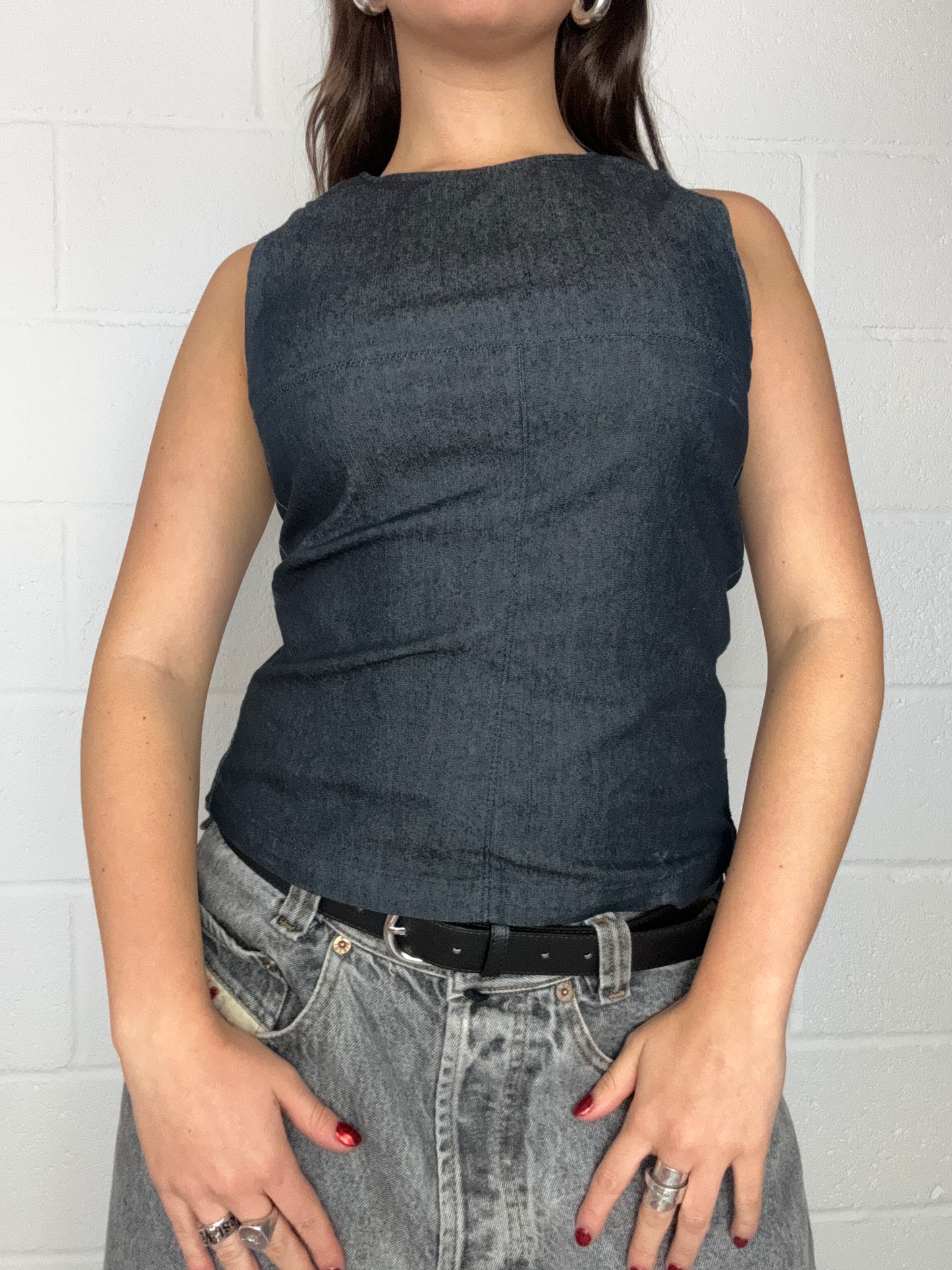 Armani Denim Top