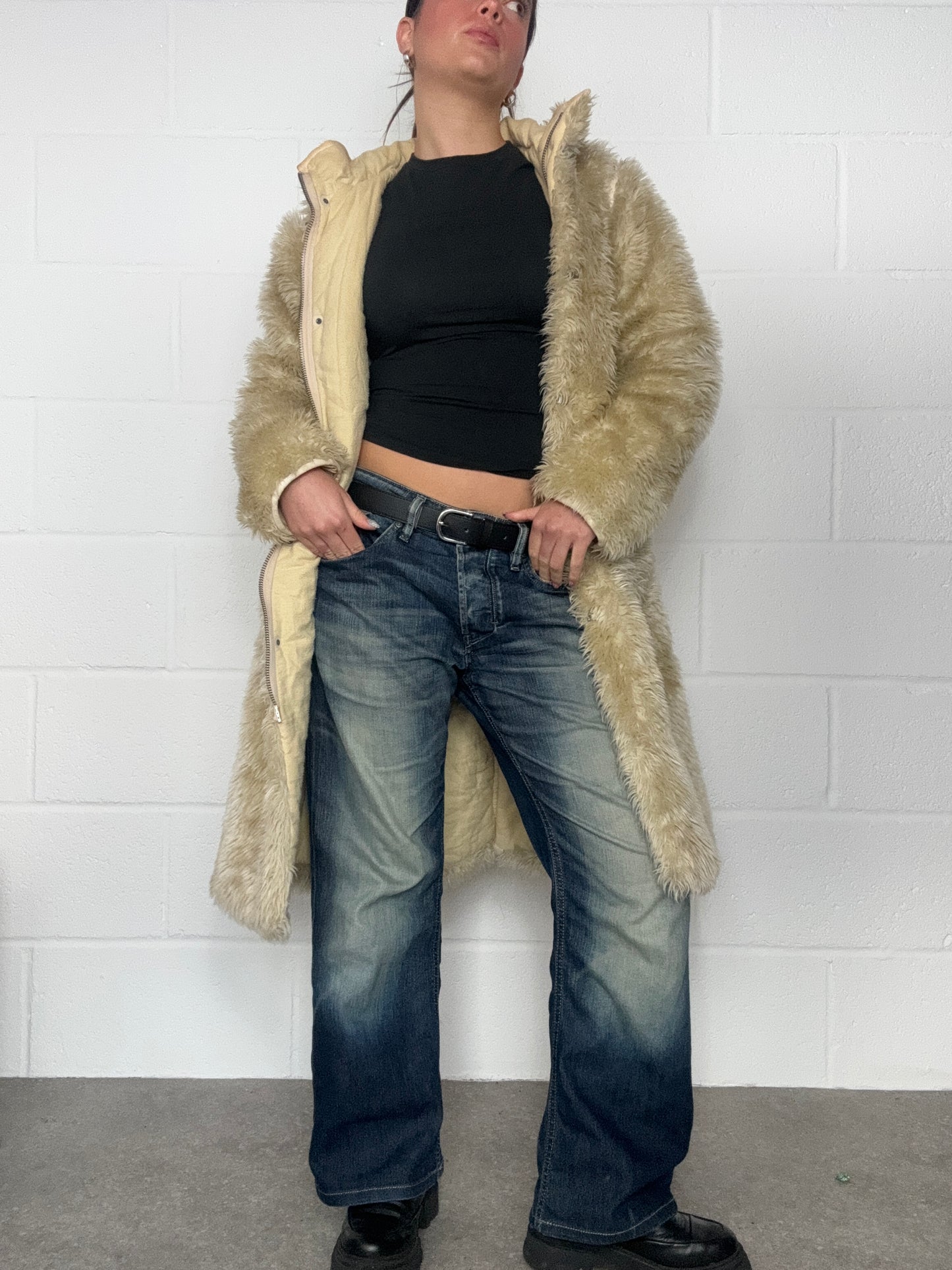 Diesel Faux Fur Jacket