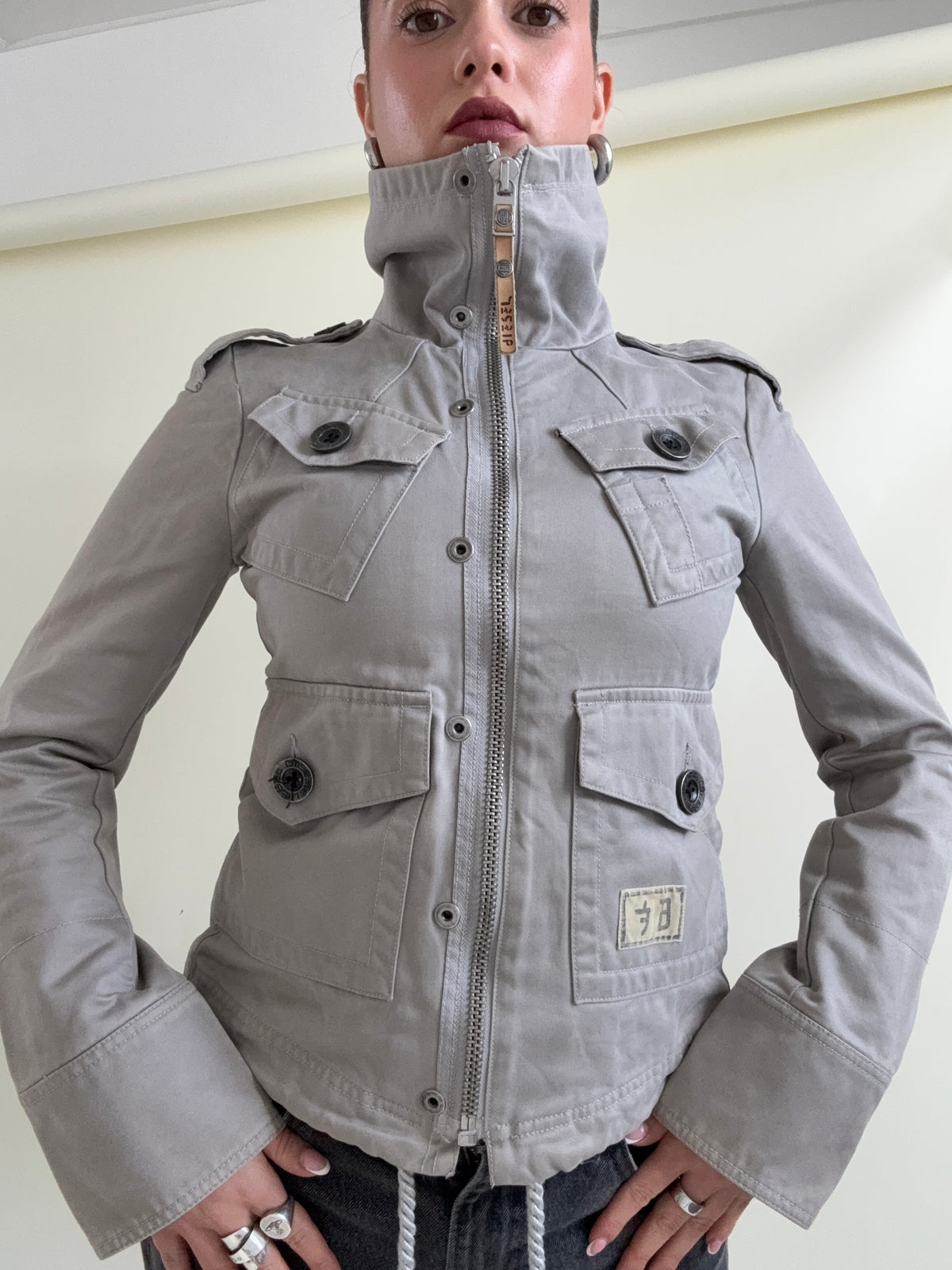 Diesel Funnel Neck Jacket (M)
