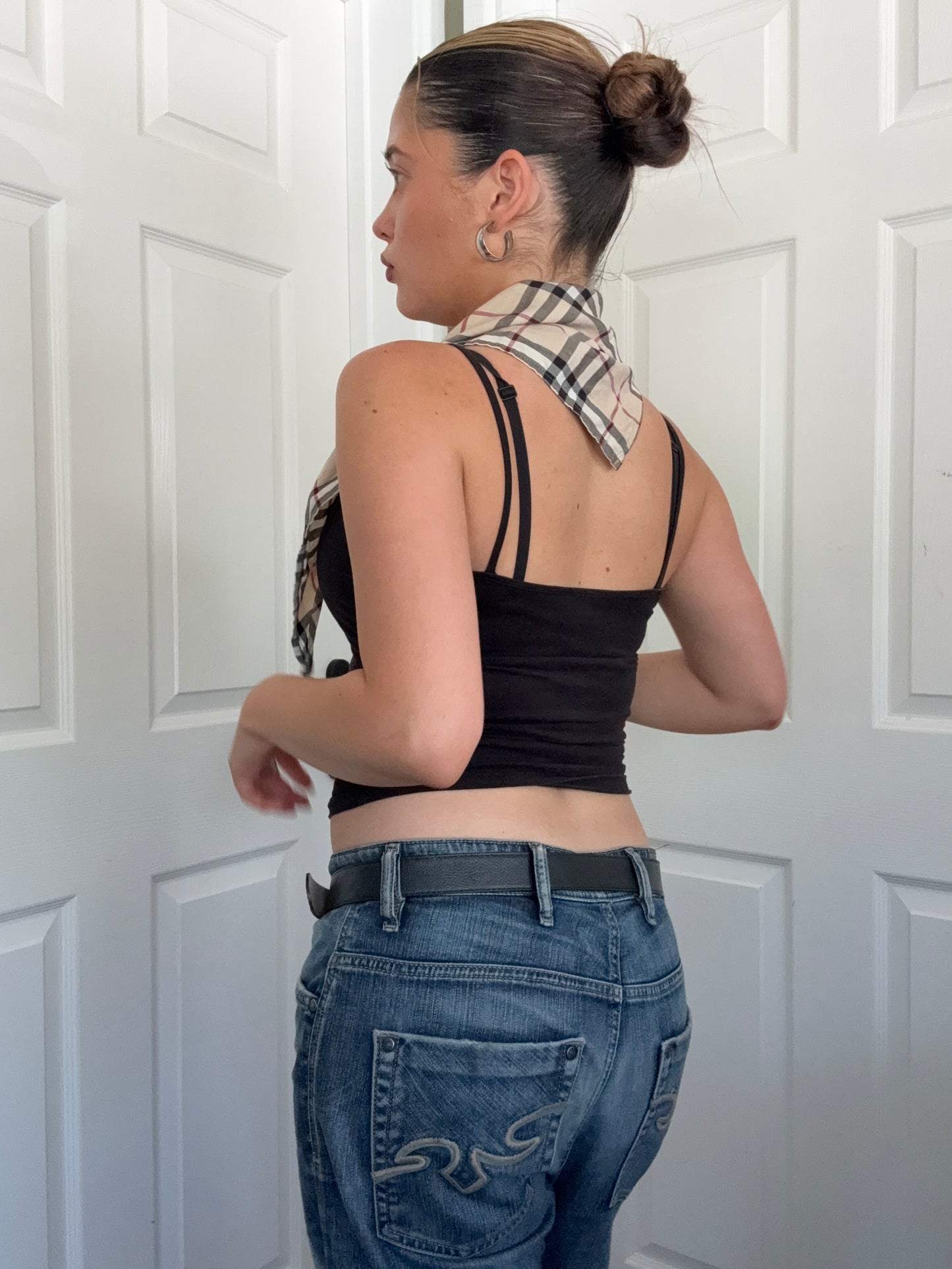 Vintage Burberry Triangle Scarf