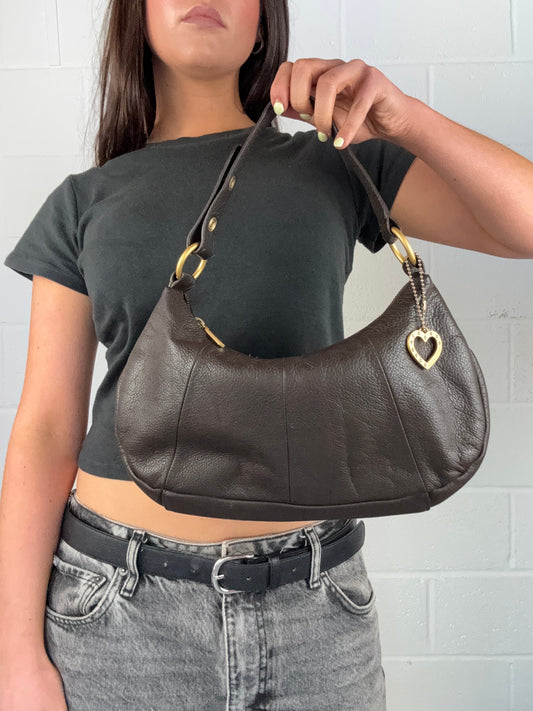 Suzy Smith Leather Shoulder Bag