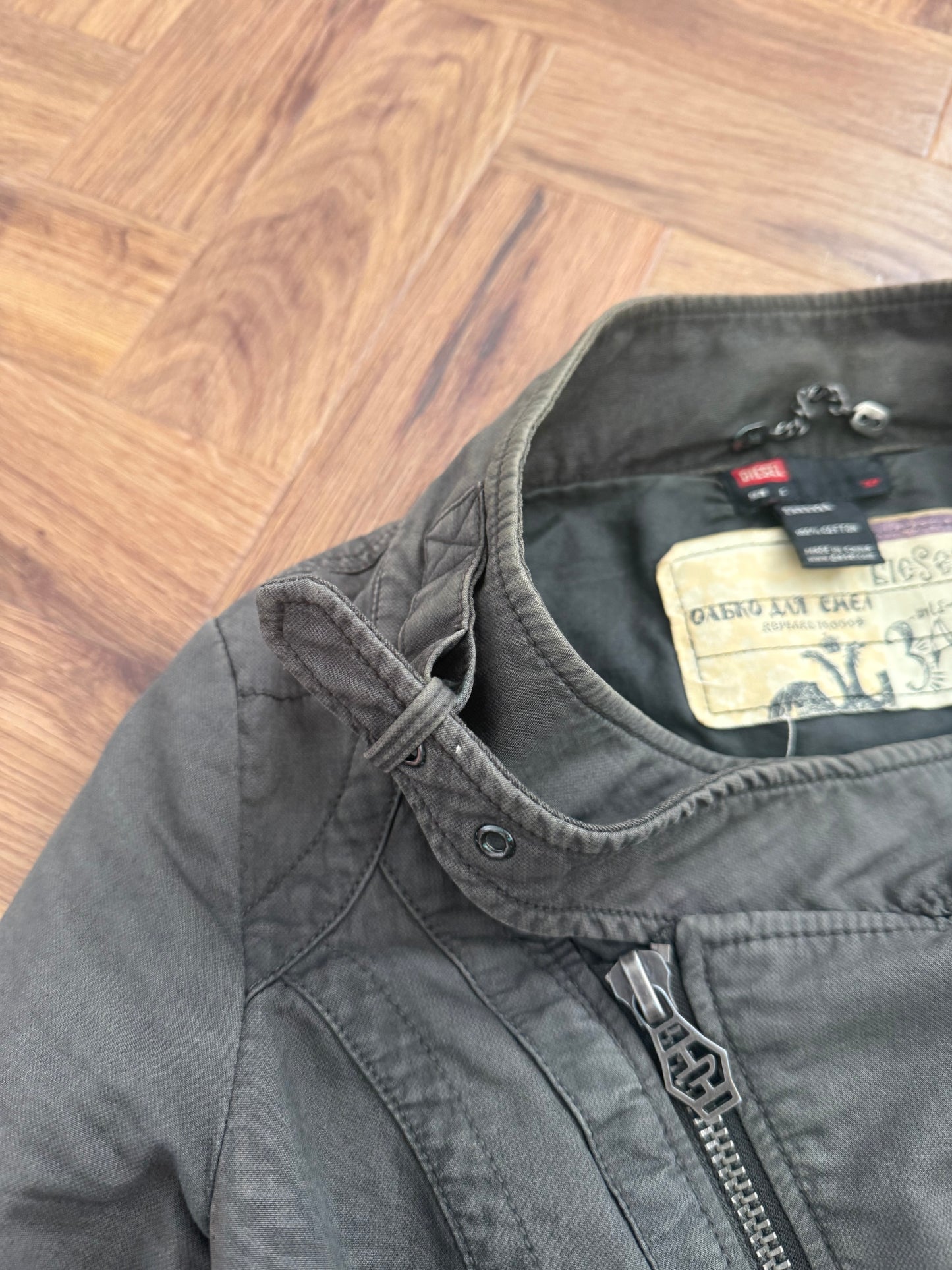 Diesel Cropped Utility Jacket (S)