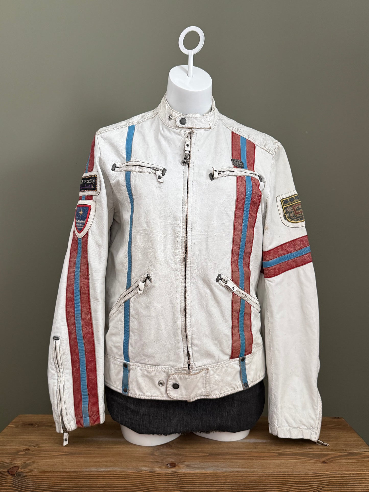 Diesel Leather Biker Jacket (M)