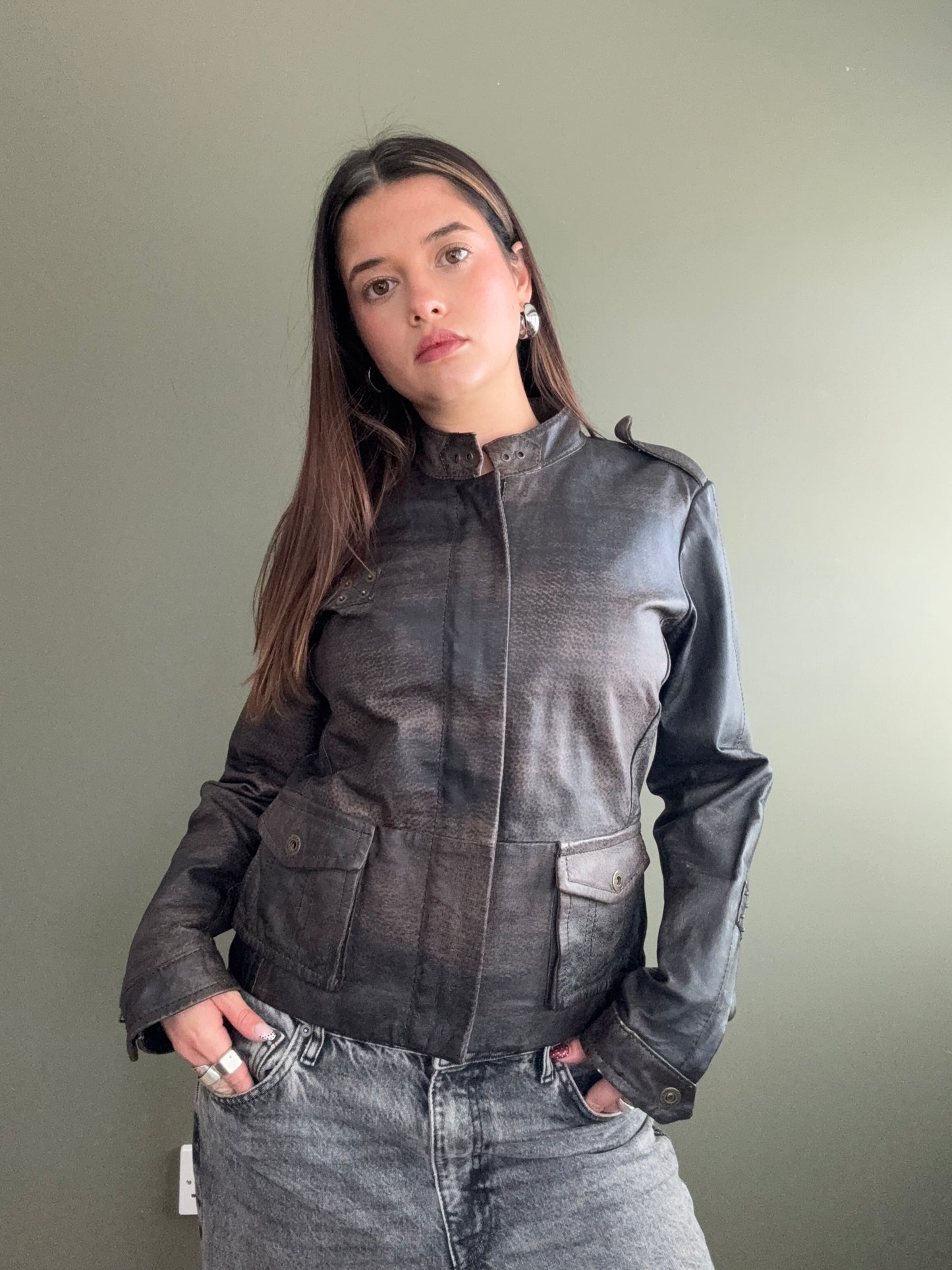Morgan De Toi Leather Jacket (M)