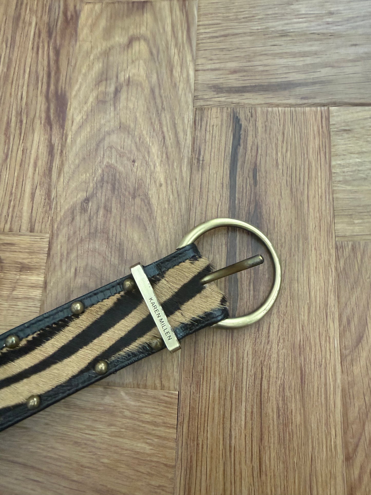 Karen Millen Leather Belt (XS)