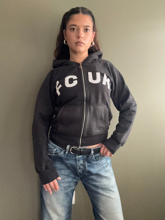 French Connection Zip Hoodie (M)