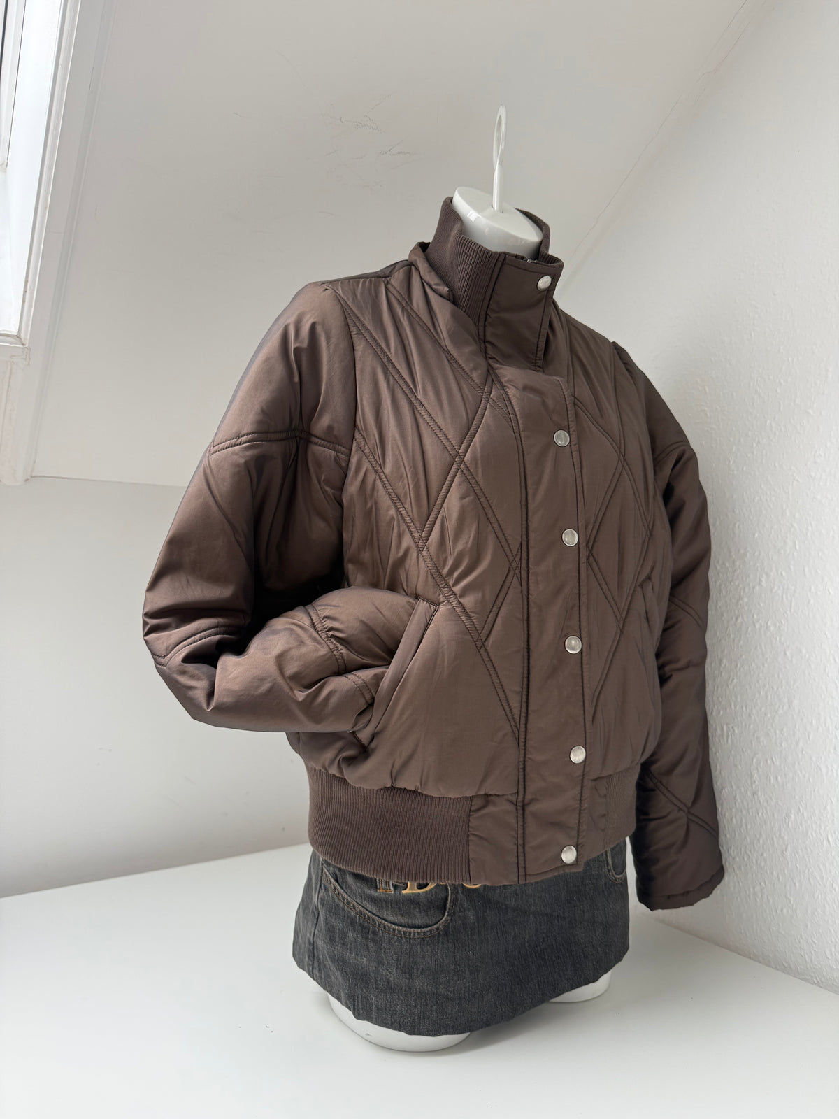 Y2K Puffer Jacket (UK16)