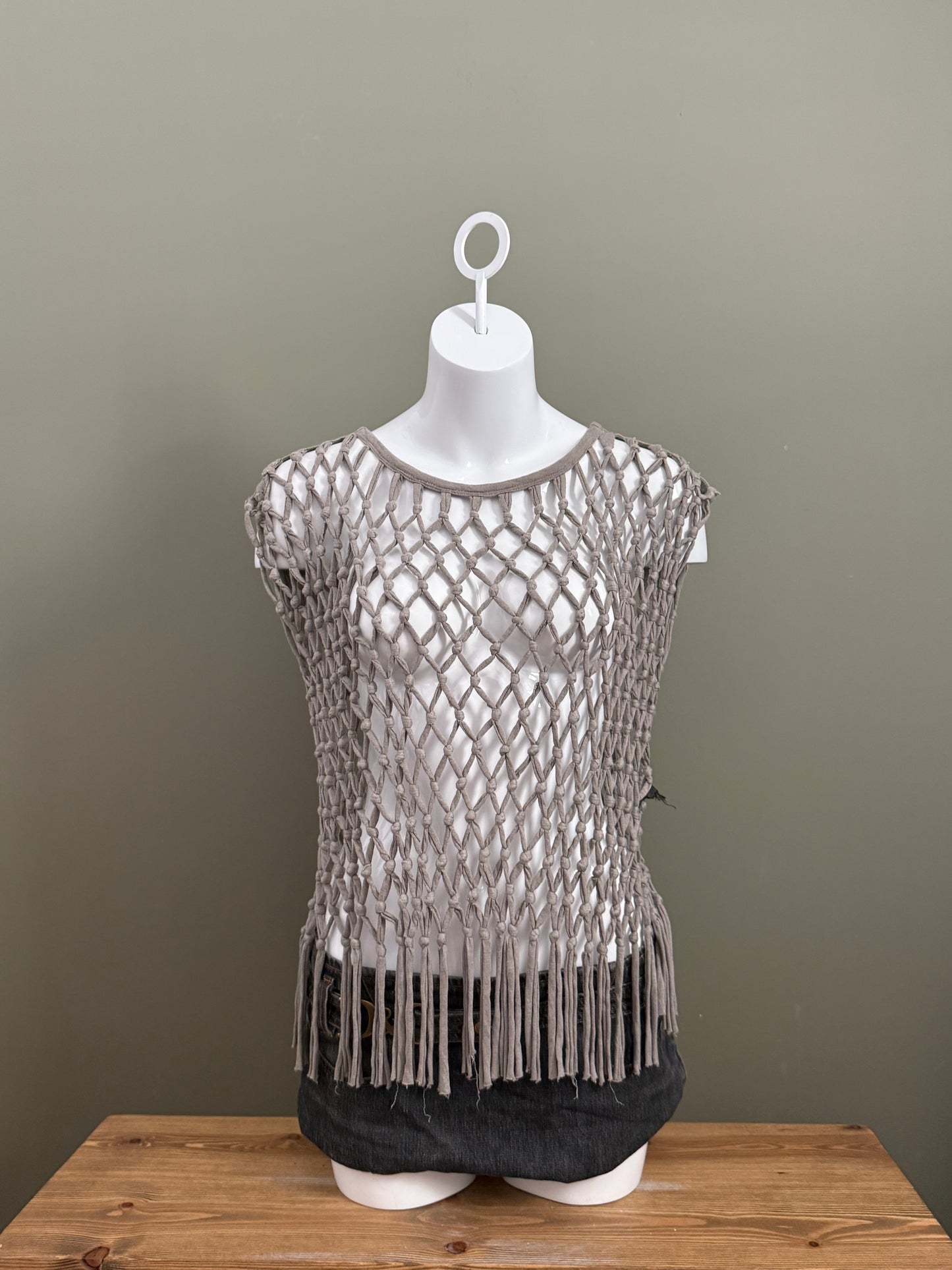 Allsaints Fishnet Top (S/M)