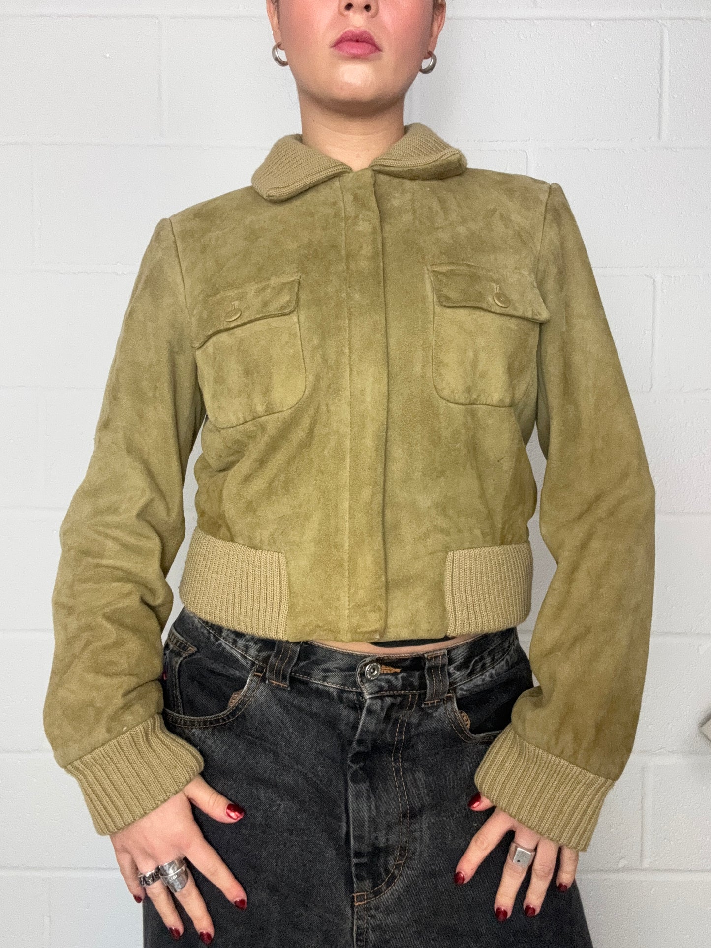 Vintage Suede Jacket (UK8)