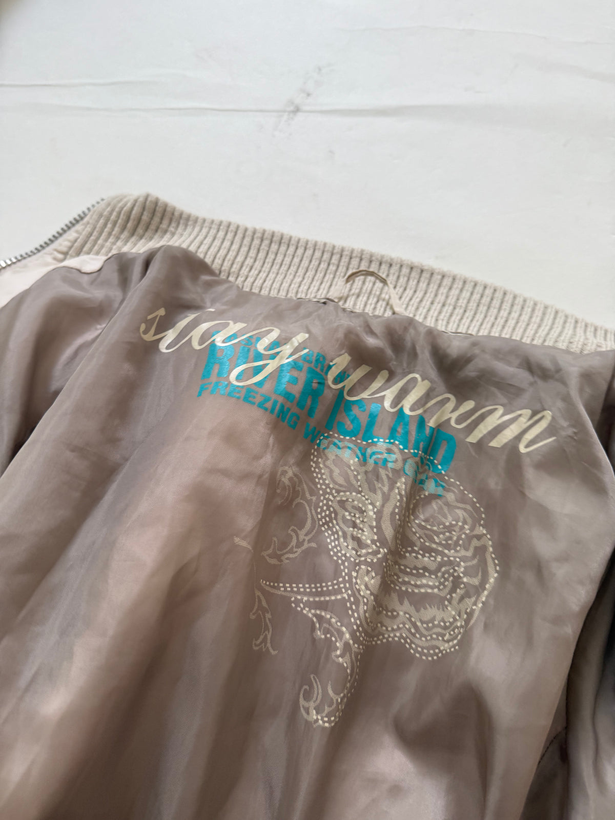 Y2K Puffer Jacket (UK12)