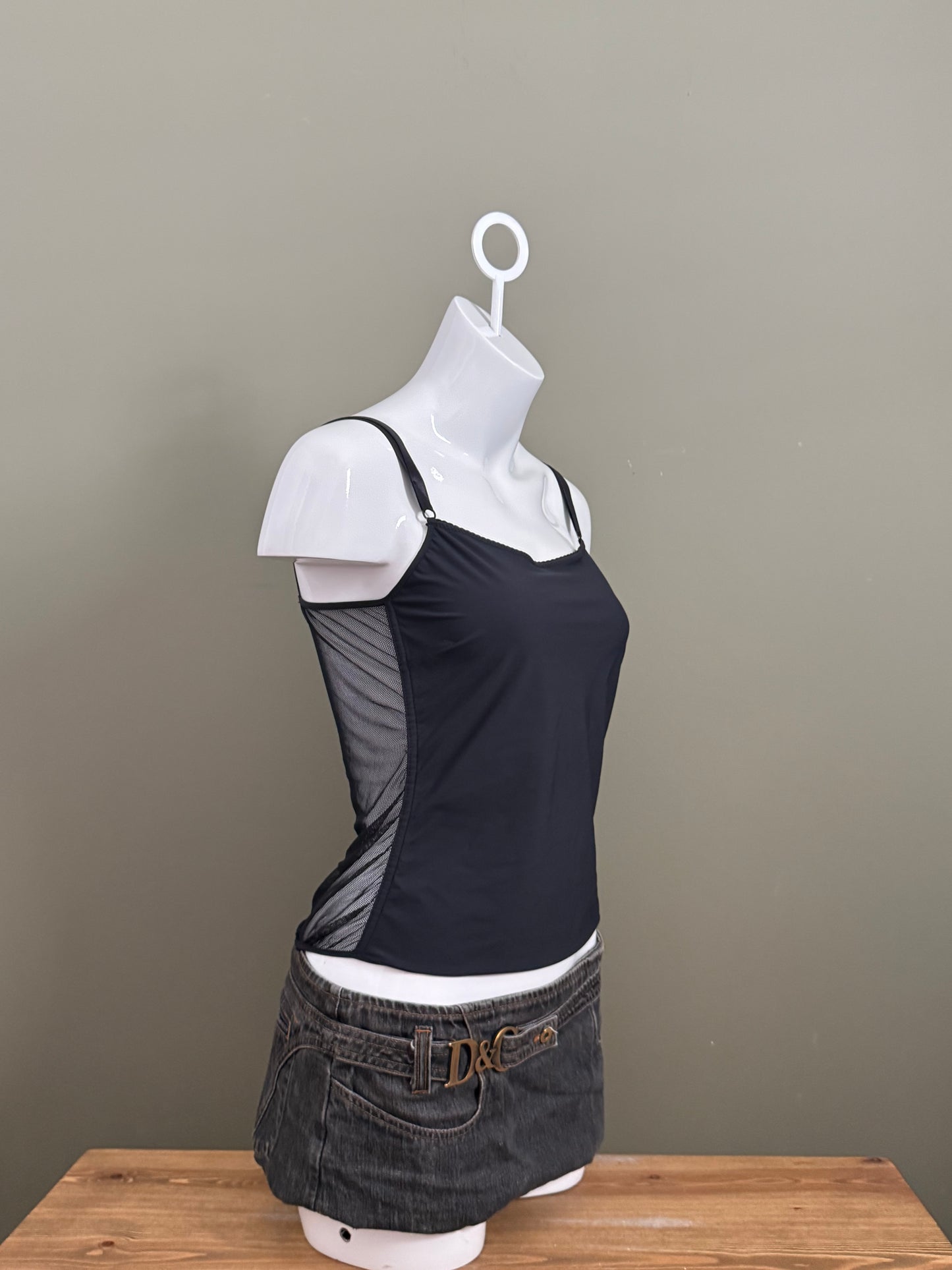 Dolce & Gabbana Cami Top (Mesh Back) (M)