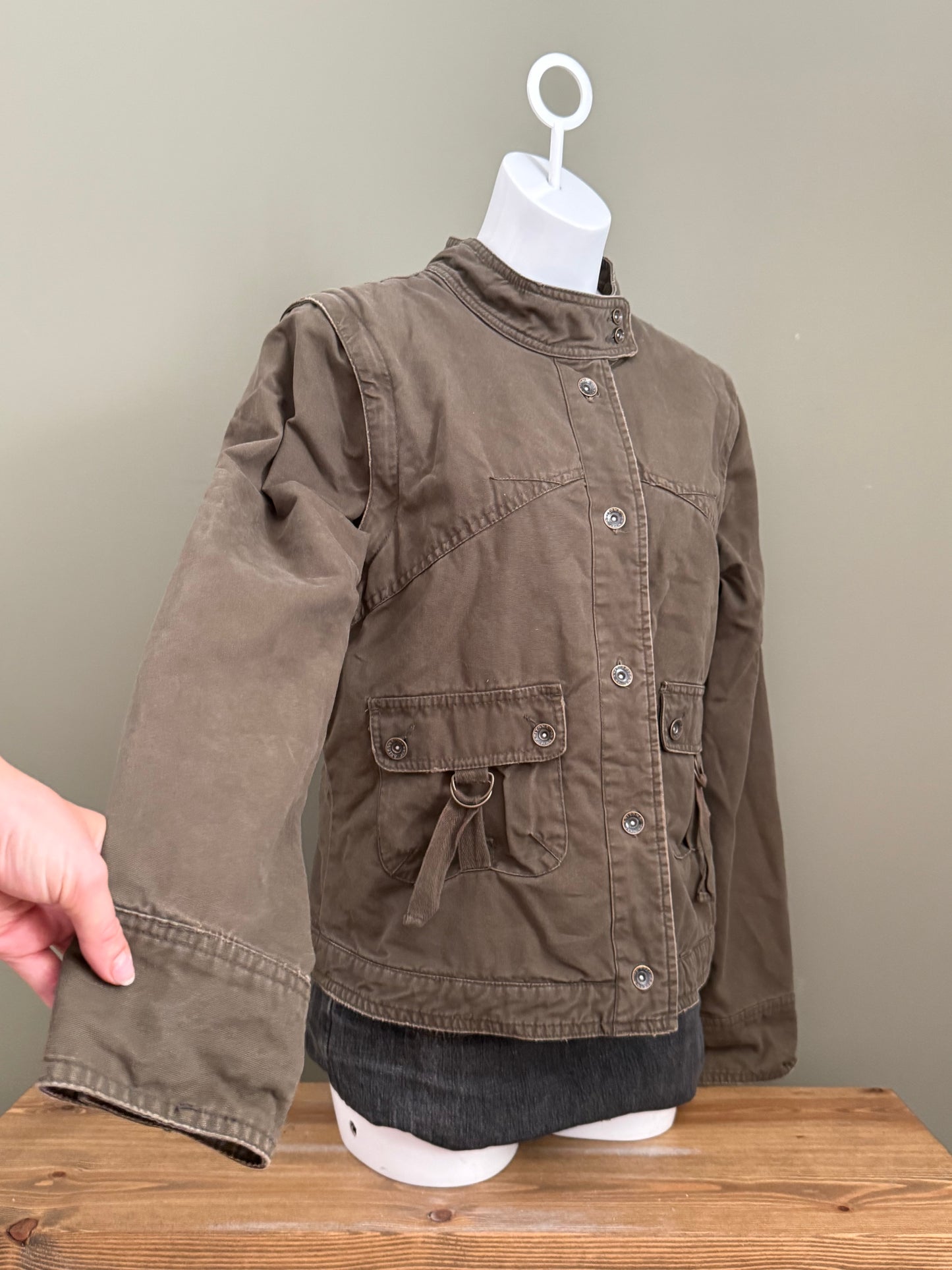 Khaki Corset Jacket (XL)