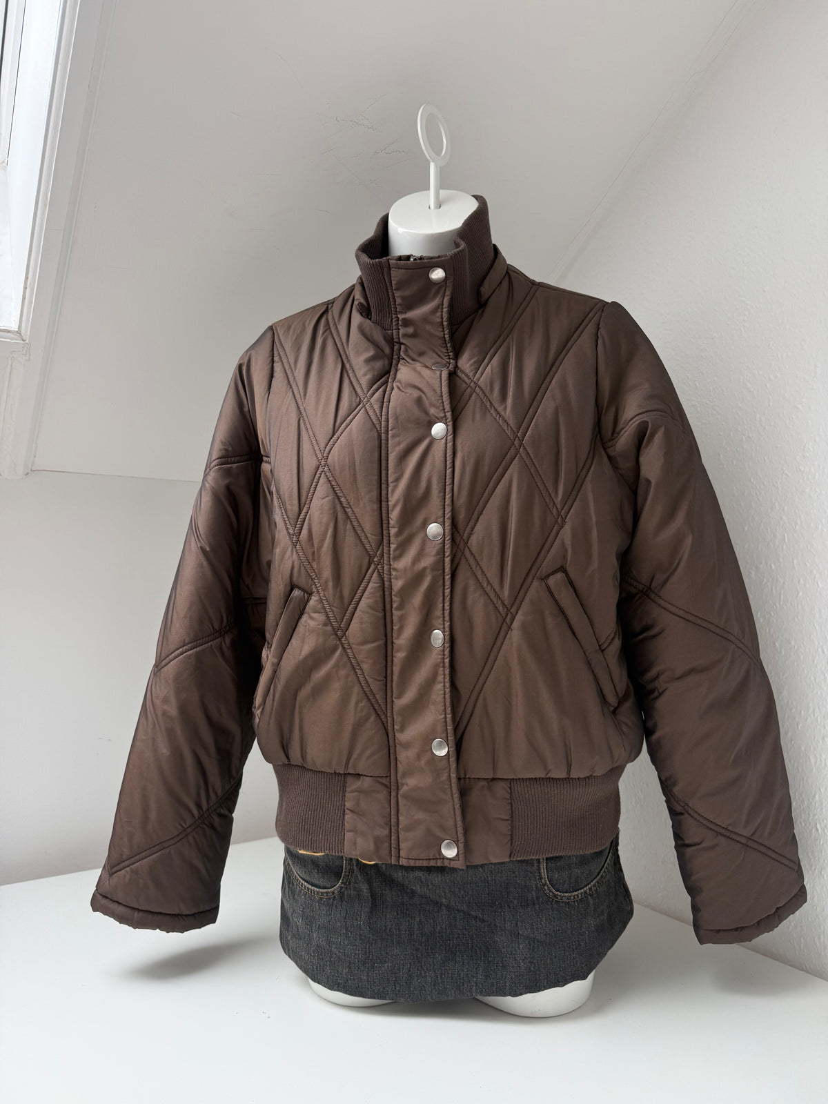 Y2K Puffer Jacket (UK16)