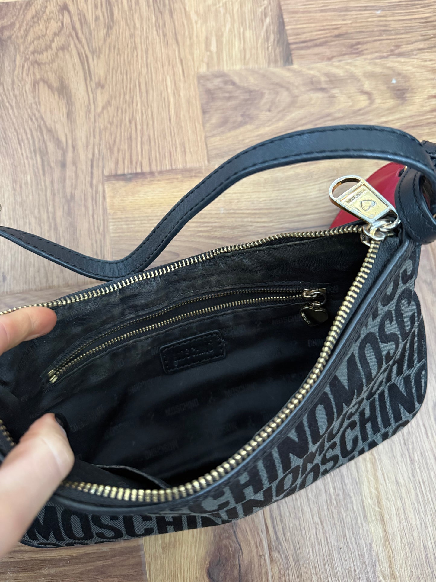 Moschino Monogram Shoulder Bag