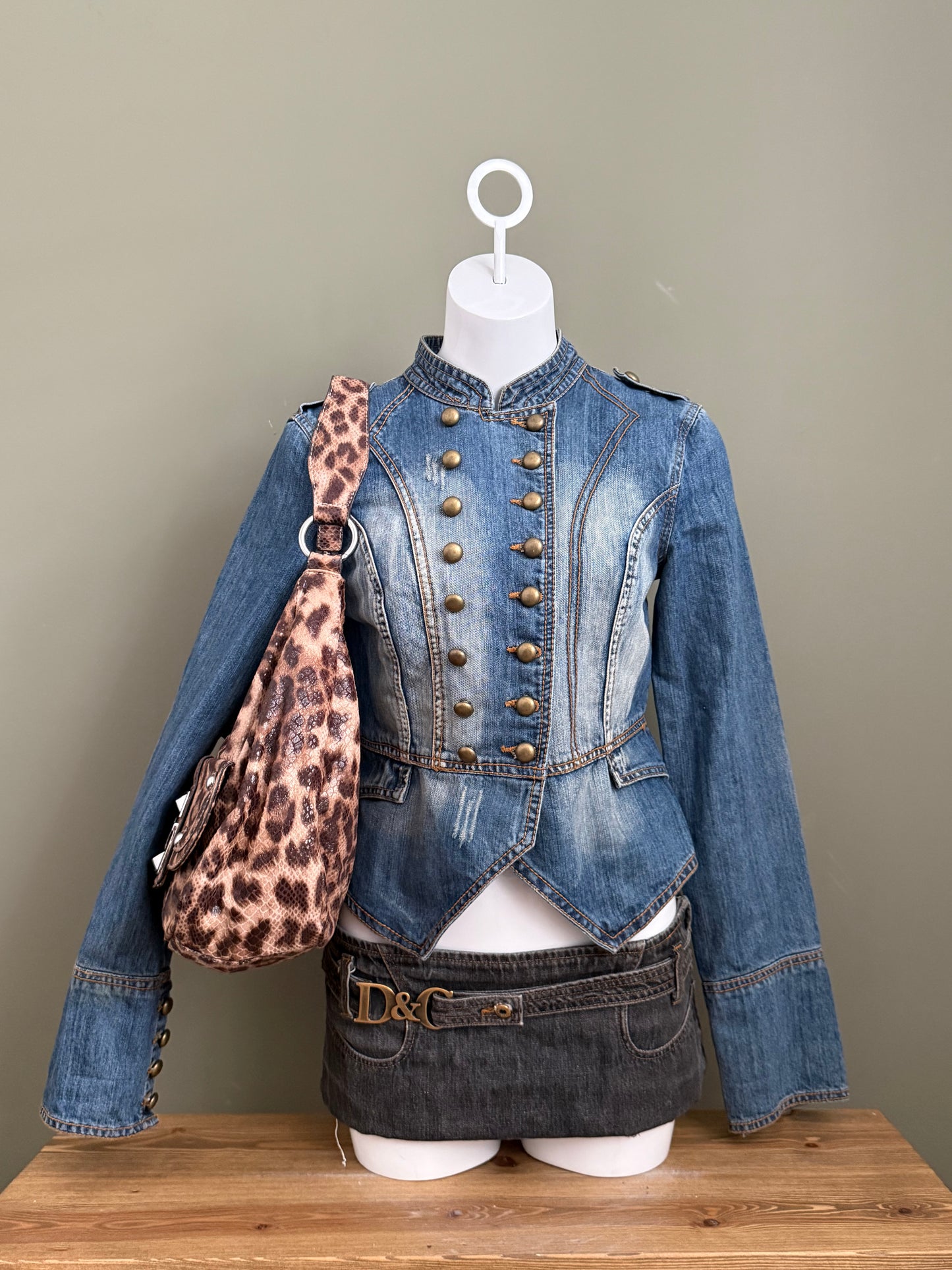 Guess Leopard Shoulder Bag