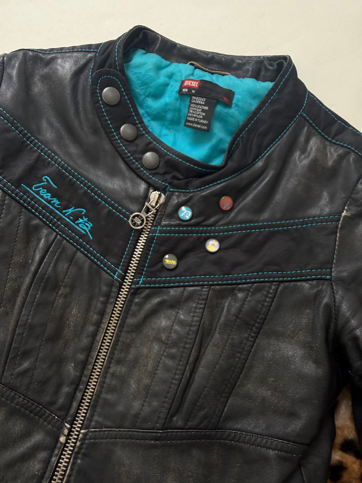 Vintage Diesel Leather Jacket