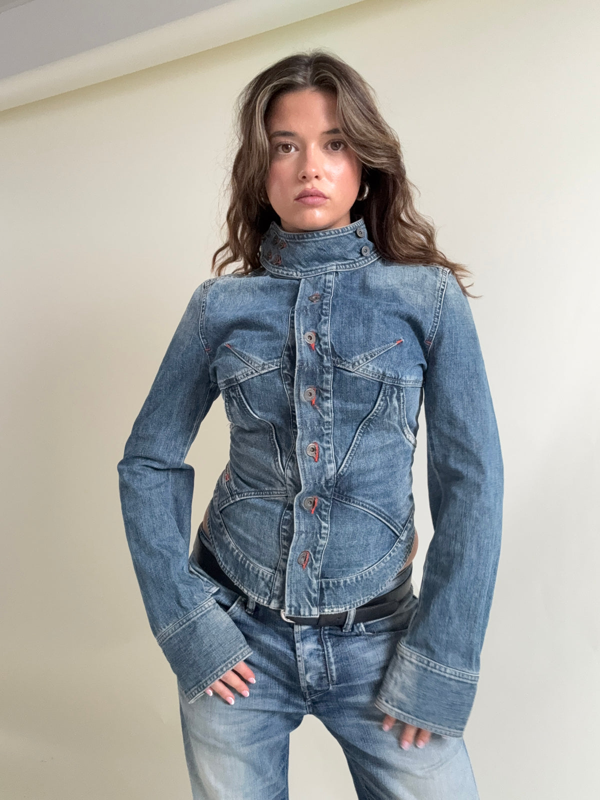 Diesel Denim Corset Jacket (L)