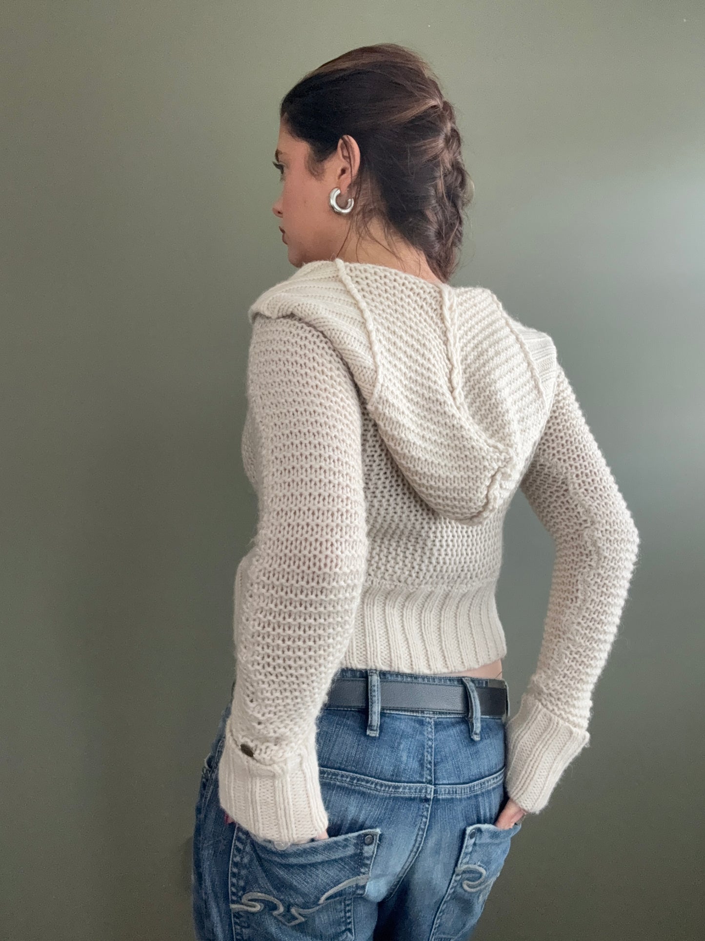 Guess Hooded Cardigan (XS)