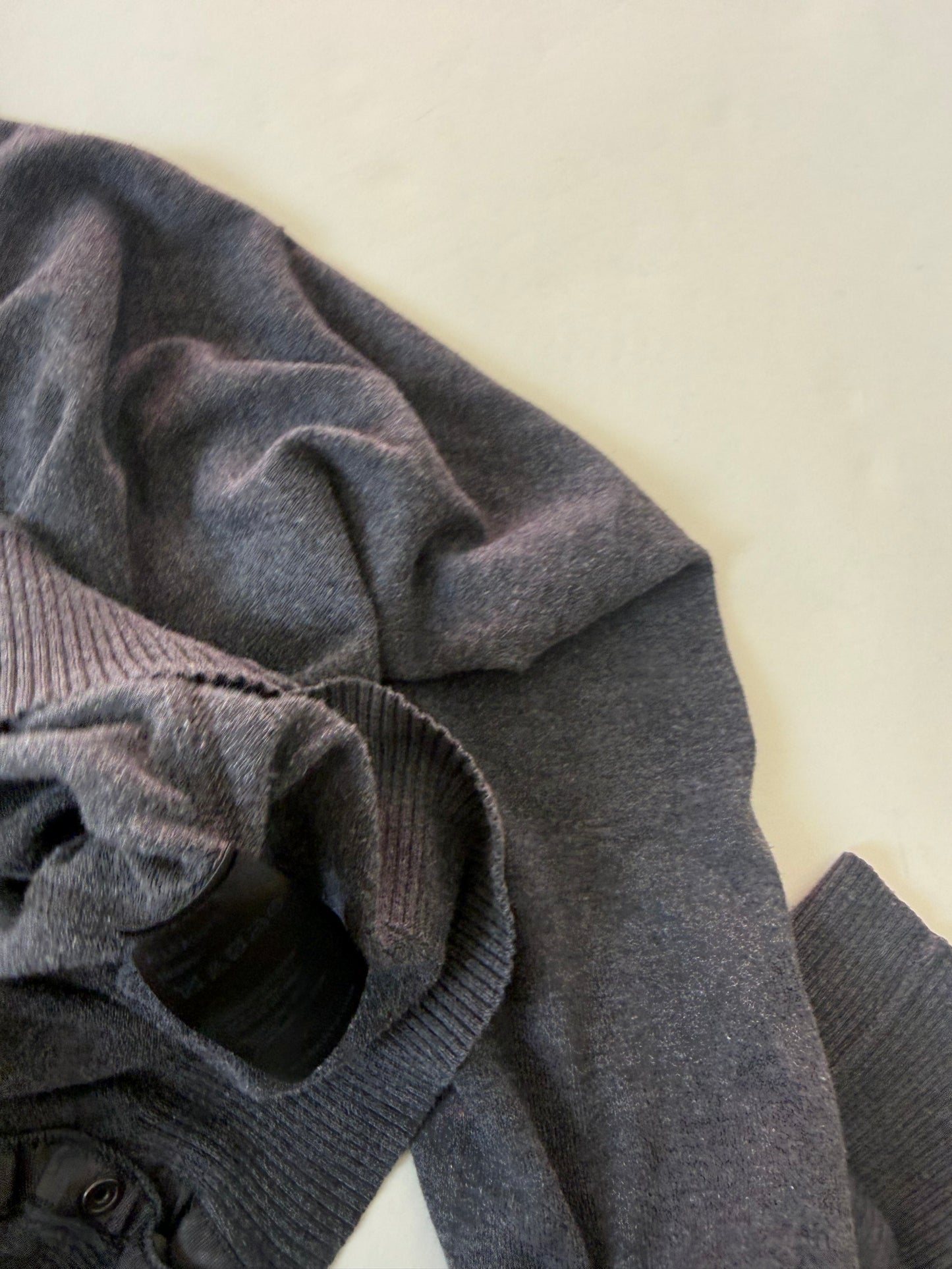 Allsaints Batwing Popper Jumper (UK14)