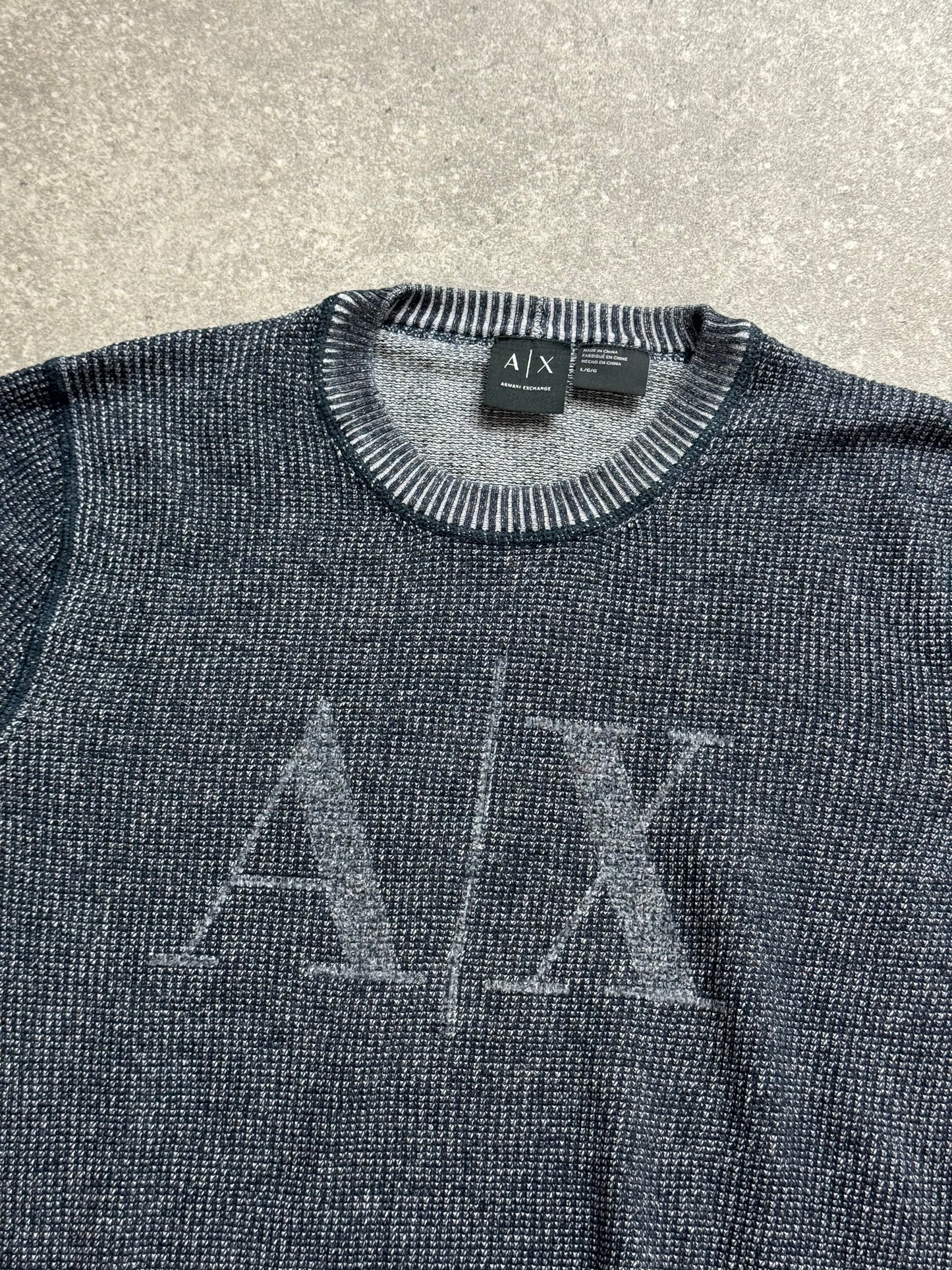 Armani Waffle Knit Jumper