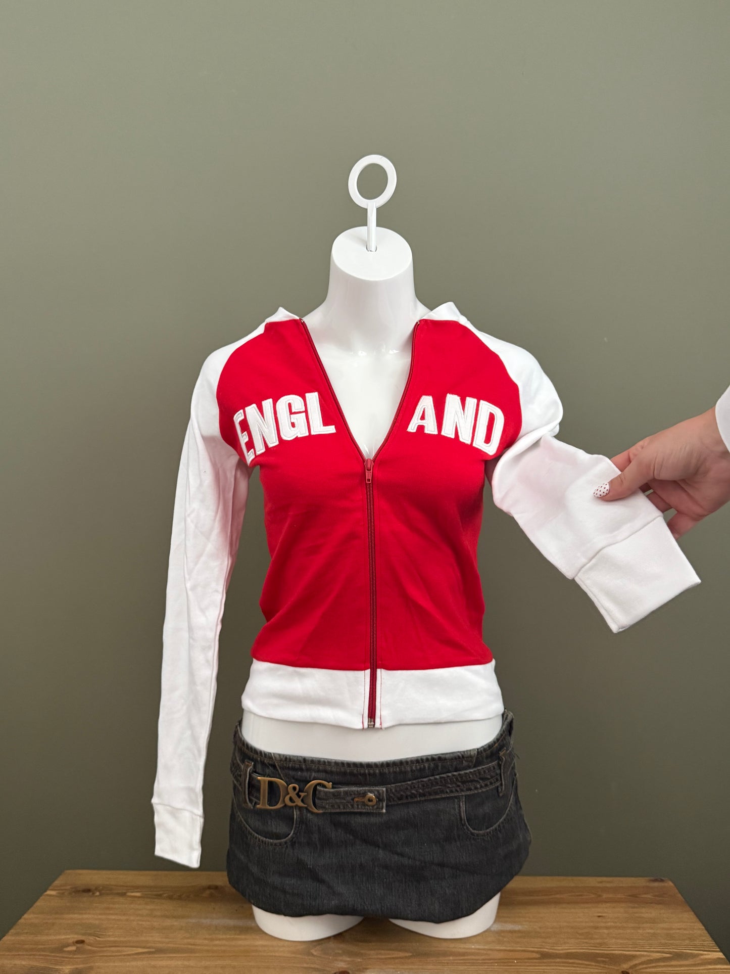 England Zip Jumper (S)