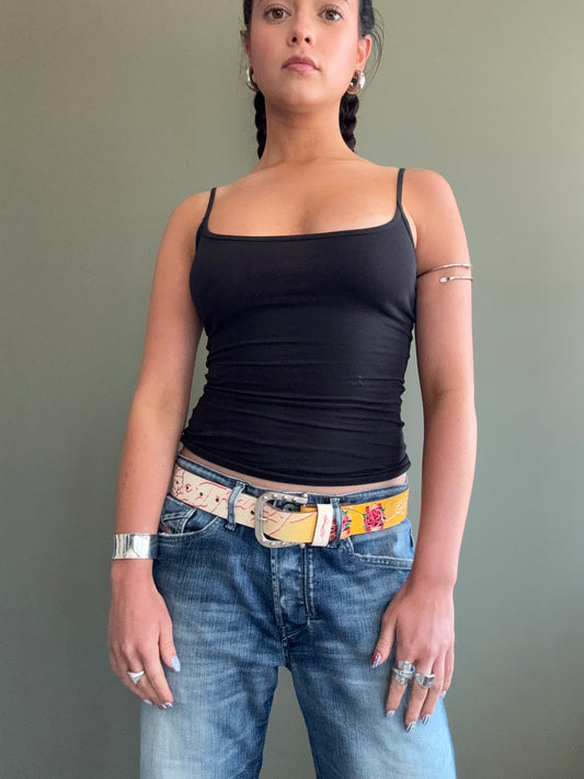 Ed Hardy Leather Belt (S)