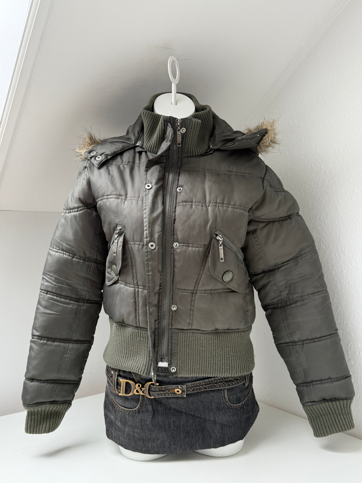 Y2K Puffer Jacket (UK14)
