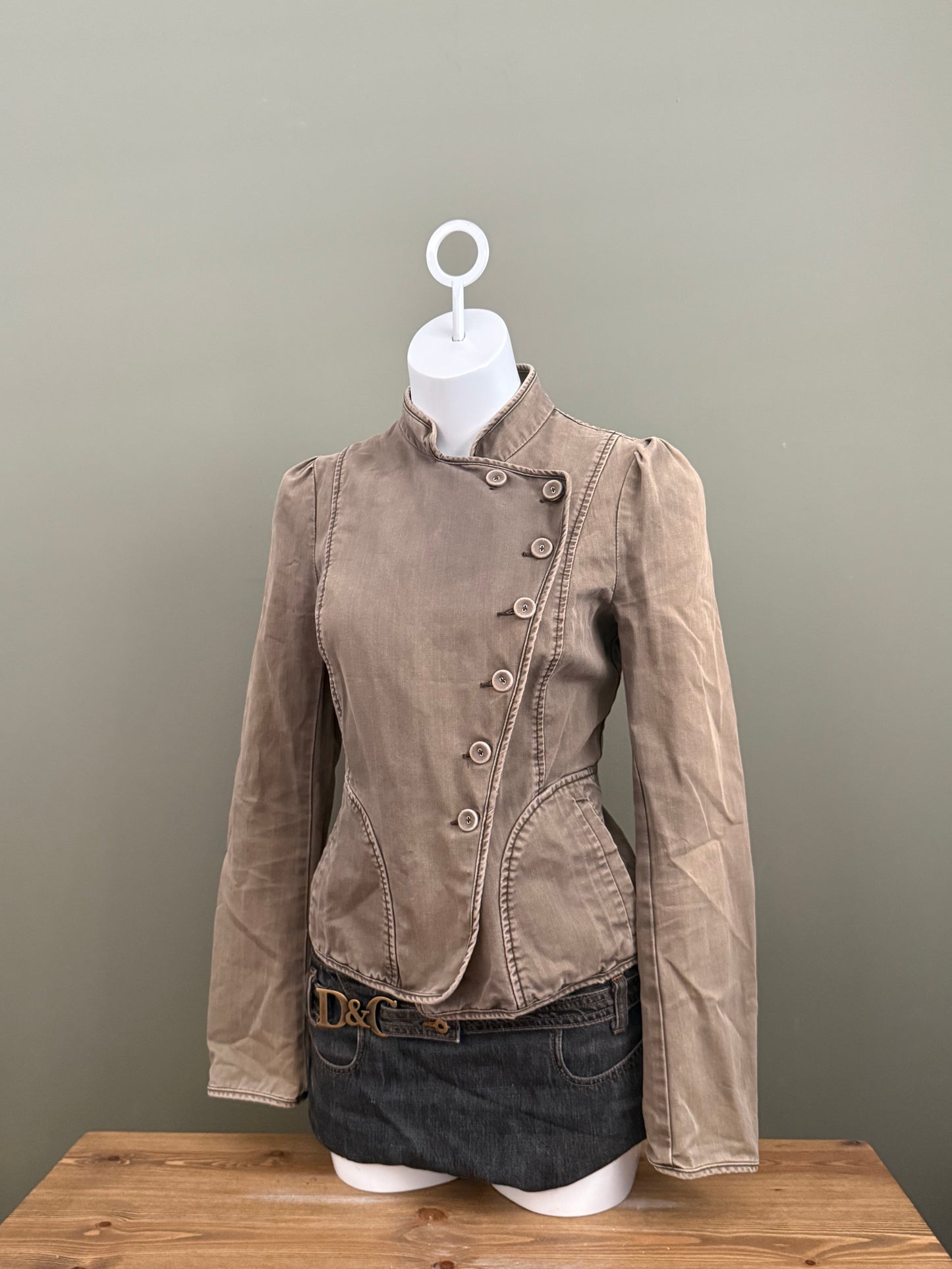 French Connection Asymmetric Corset Jacket (UK12)