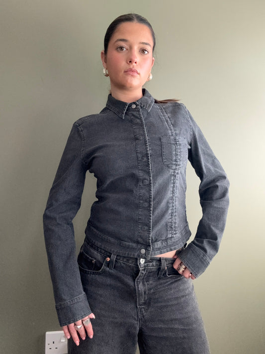 Armani Jeans Denim Shirt (UK10)