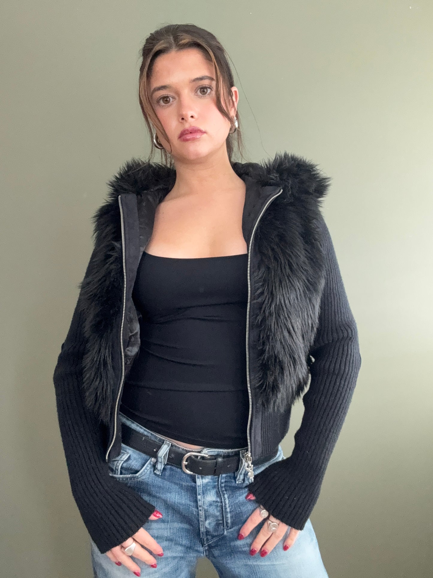 Playboy Faux Fur Jumper (UK10)