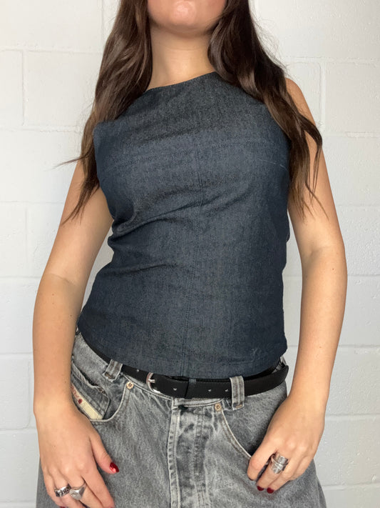 Armani Denim Top (UK10)