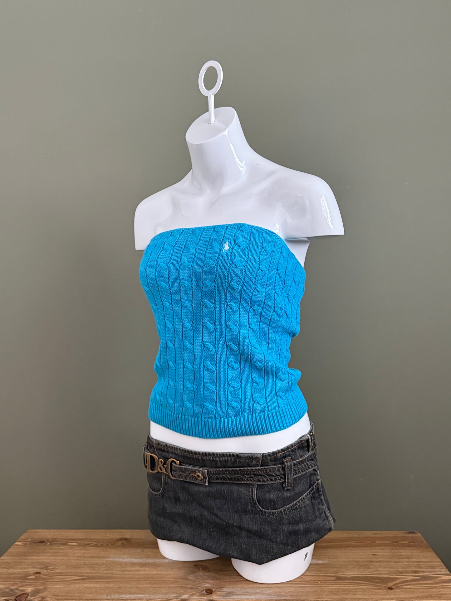 Ralph Lauren Knit Bandeau (S)
