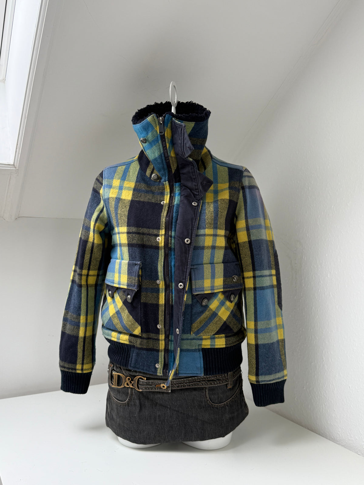 Diesel Tartan Jacket (XS)