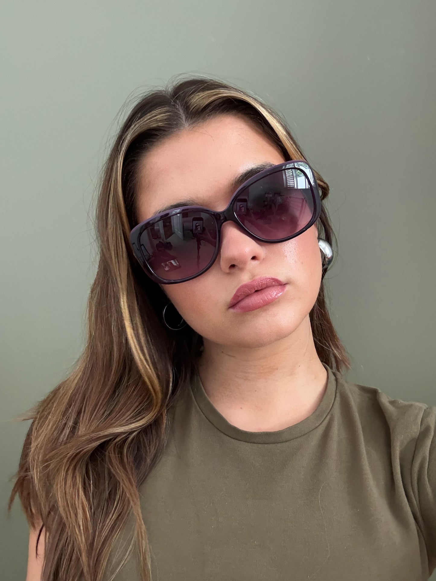 Ted Baker Purple Sunglasses