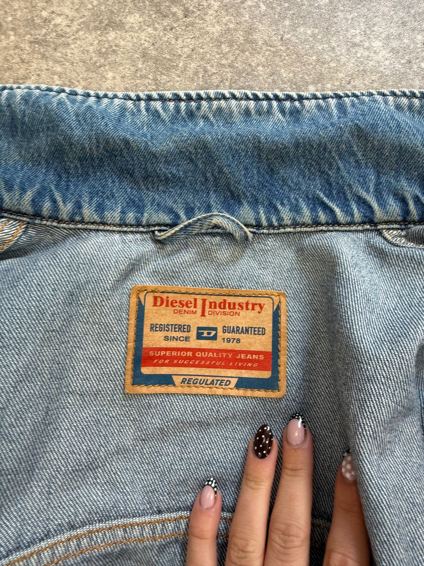Vintage Diesel Denim Jacket (XL)