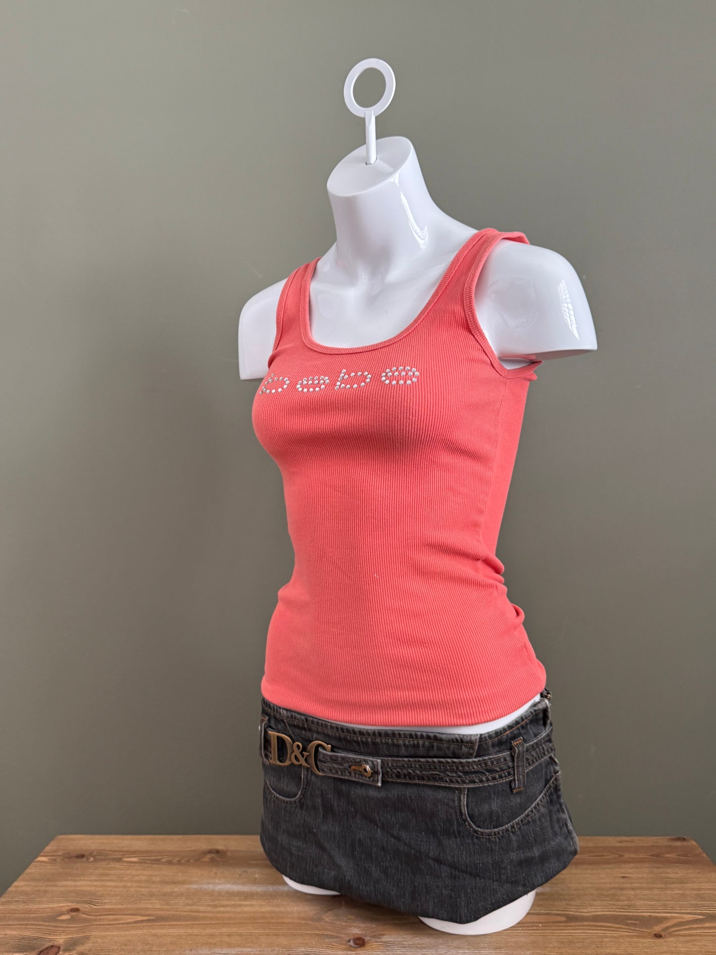Bebe Coral Vest Top (S)