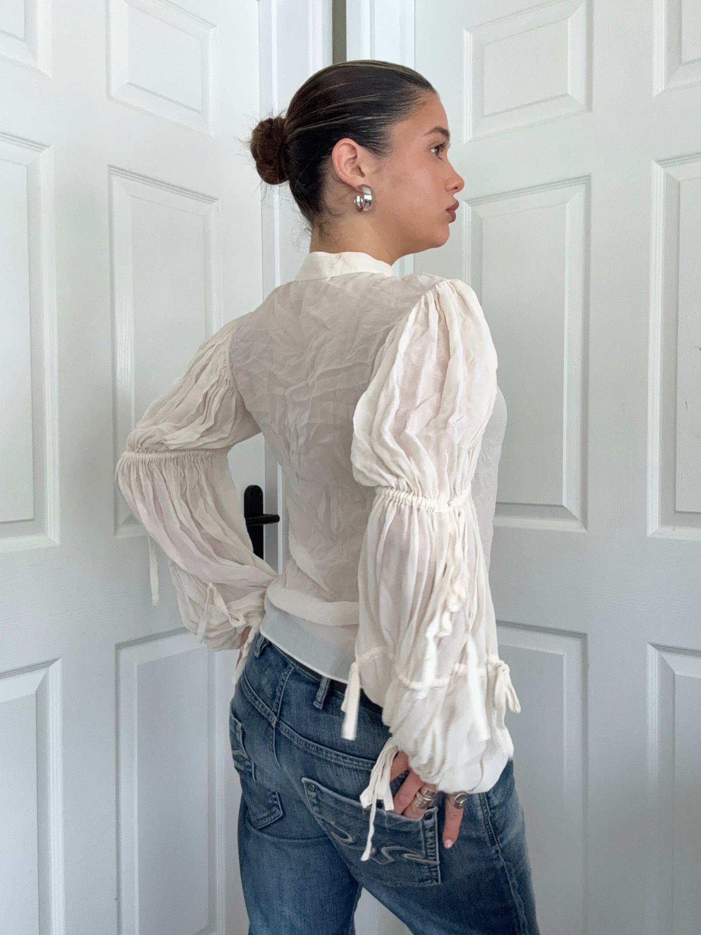 Silk Allsaints Shirt (UK8)