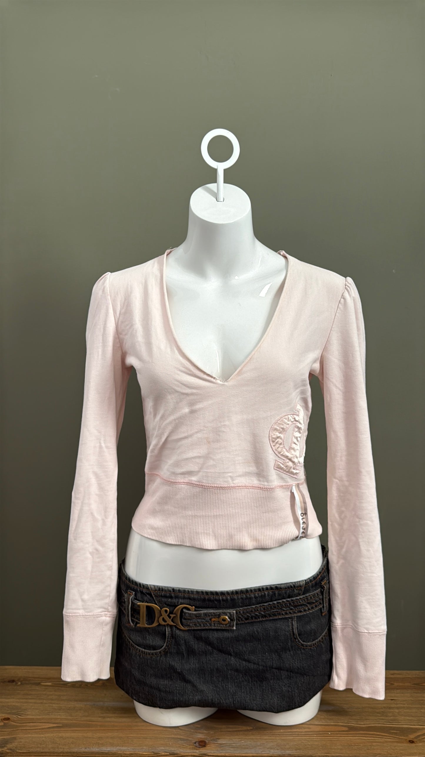 Fitted Diesel V-Neck Jumper (M)