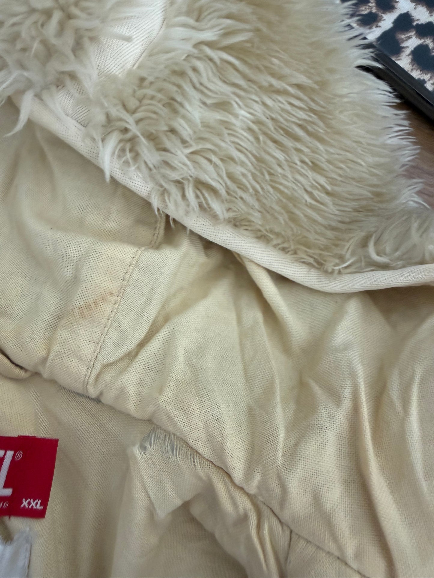Diesel Faux Fur Yetti Coat (S)