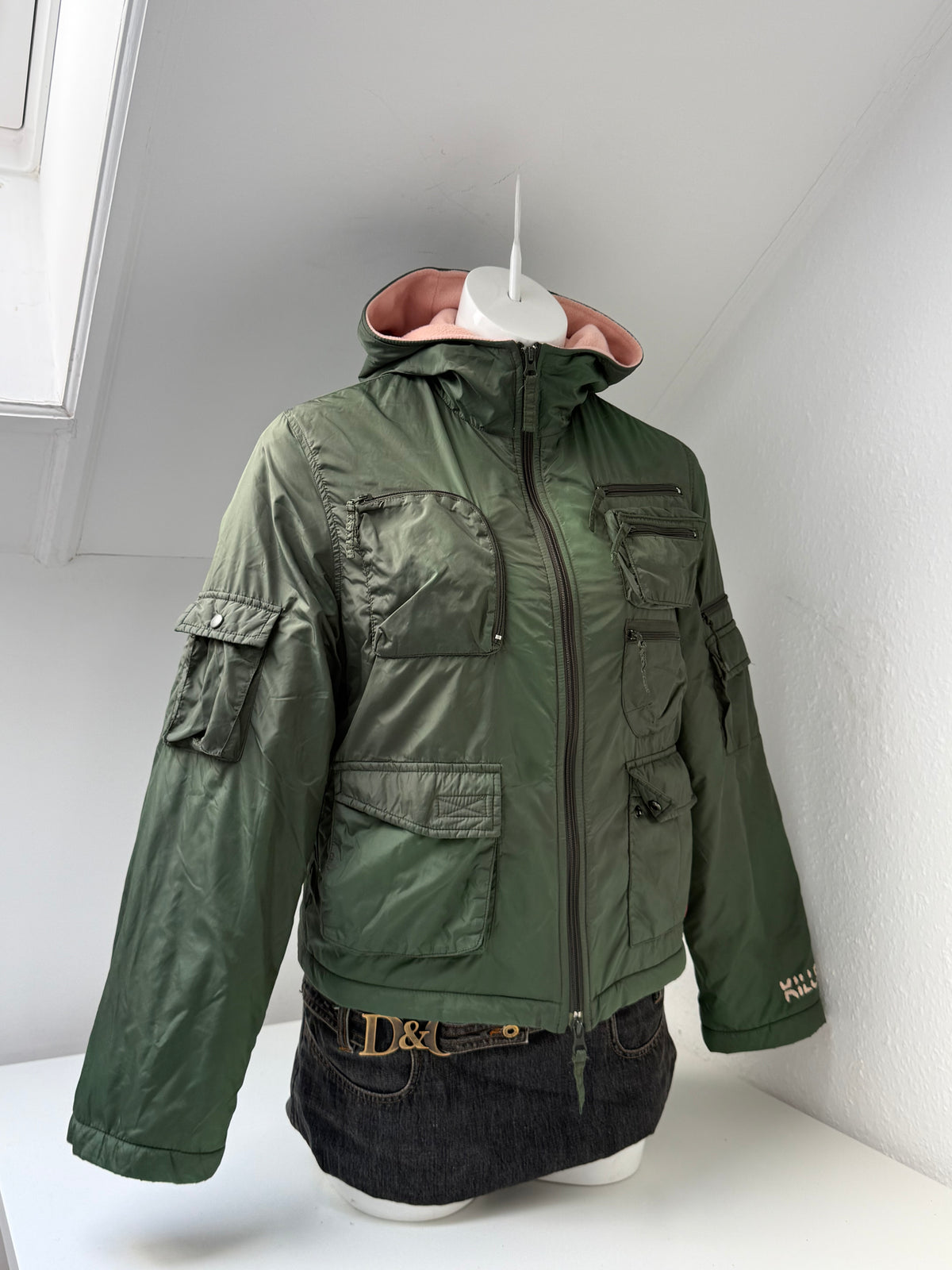 Killah 2000s Cargo Bomber Jacket (L)