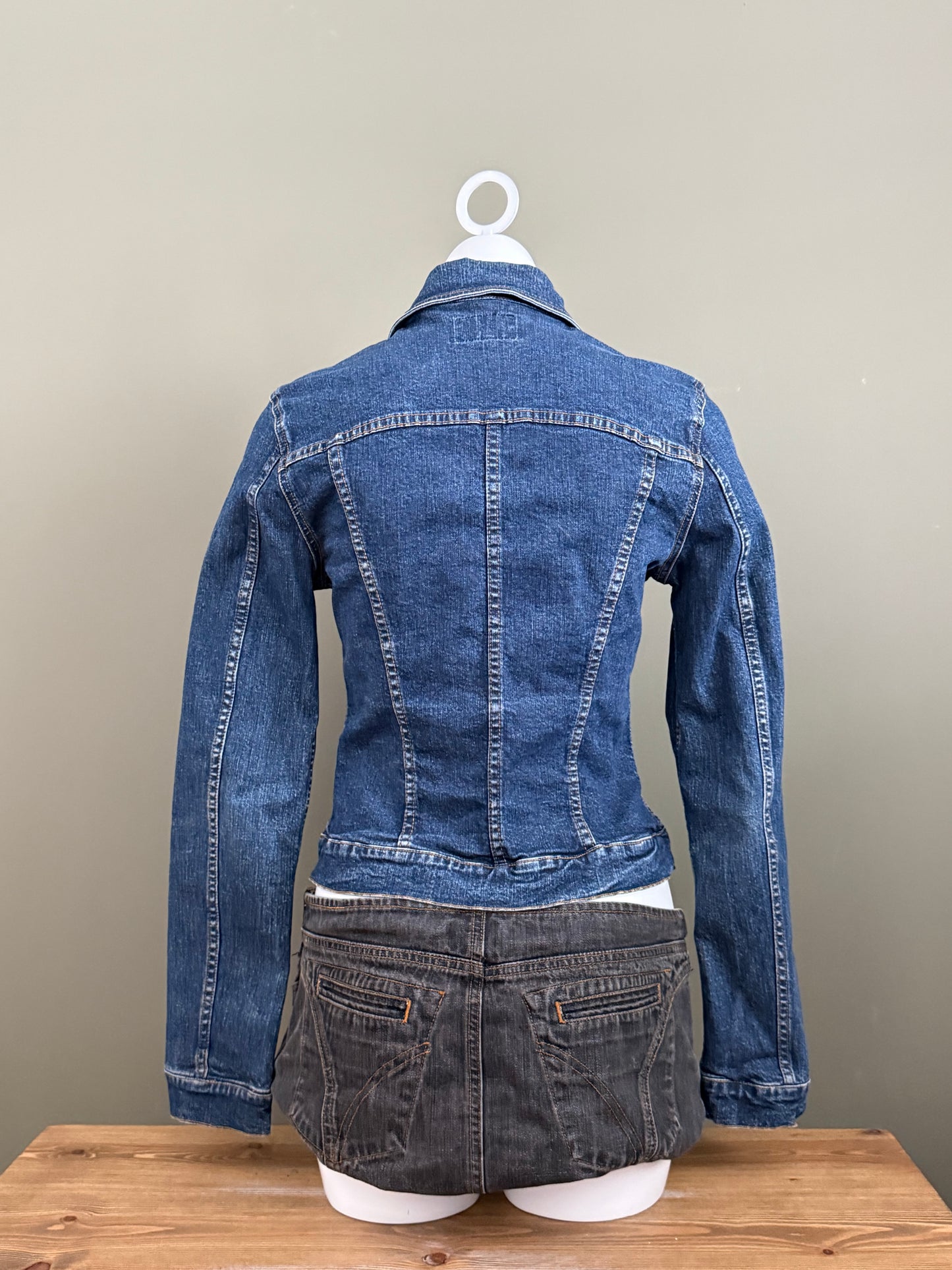 Dolce & Gabbana Denim Fitted Jacket (S)